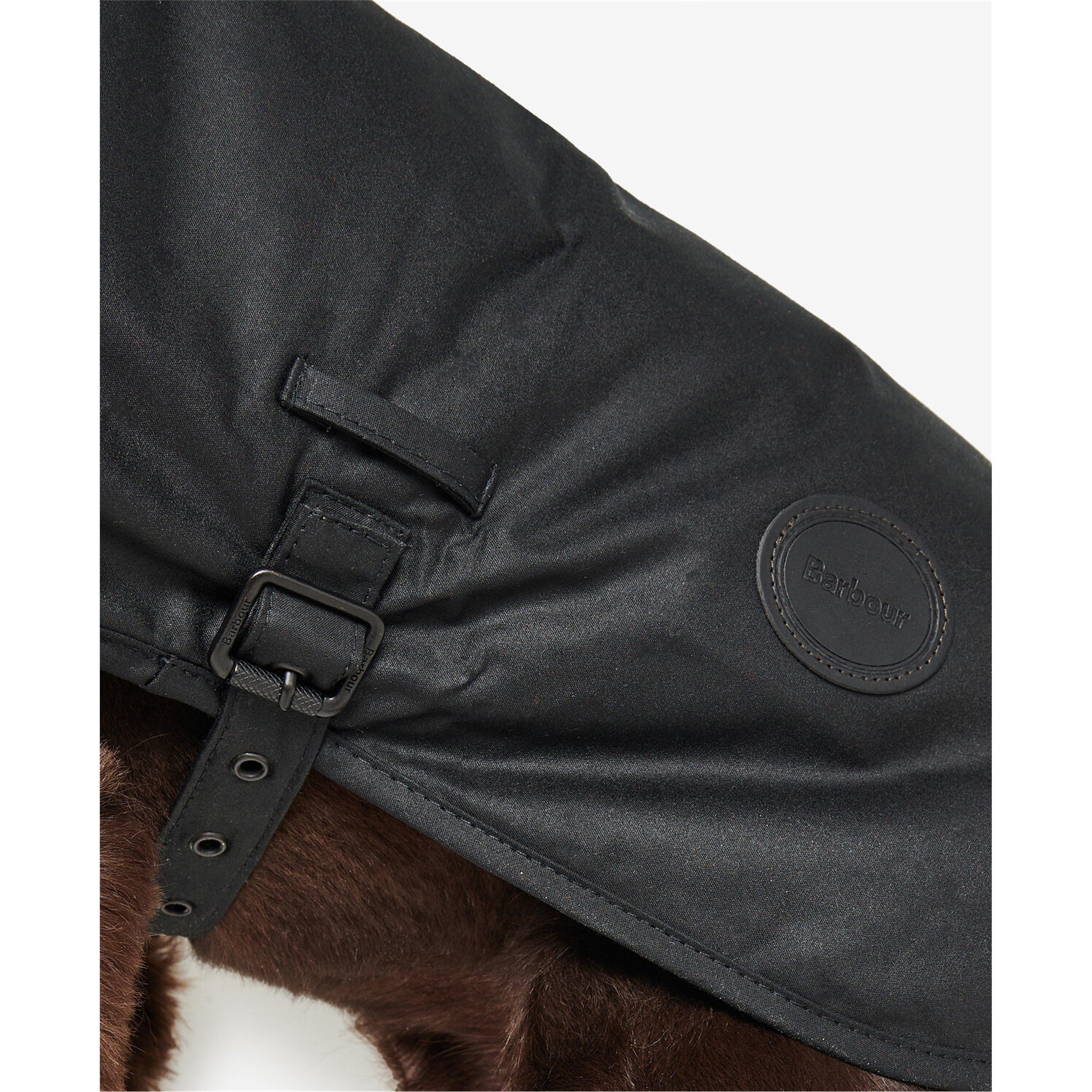 Black BK71 - Barbour - Waxed Dog Coat - 4