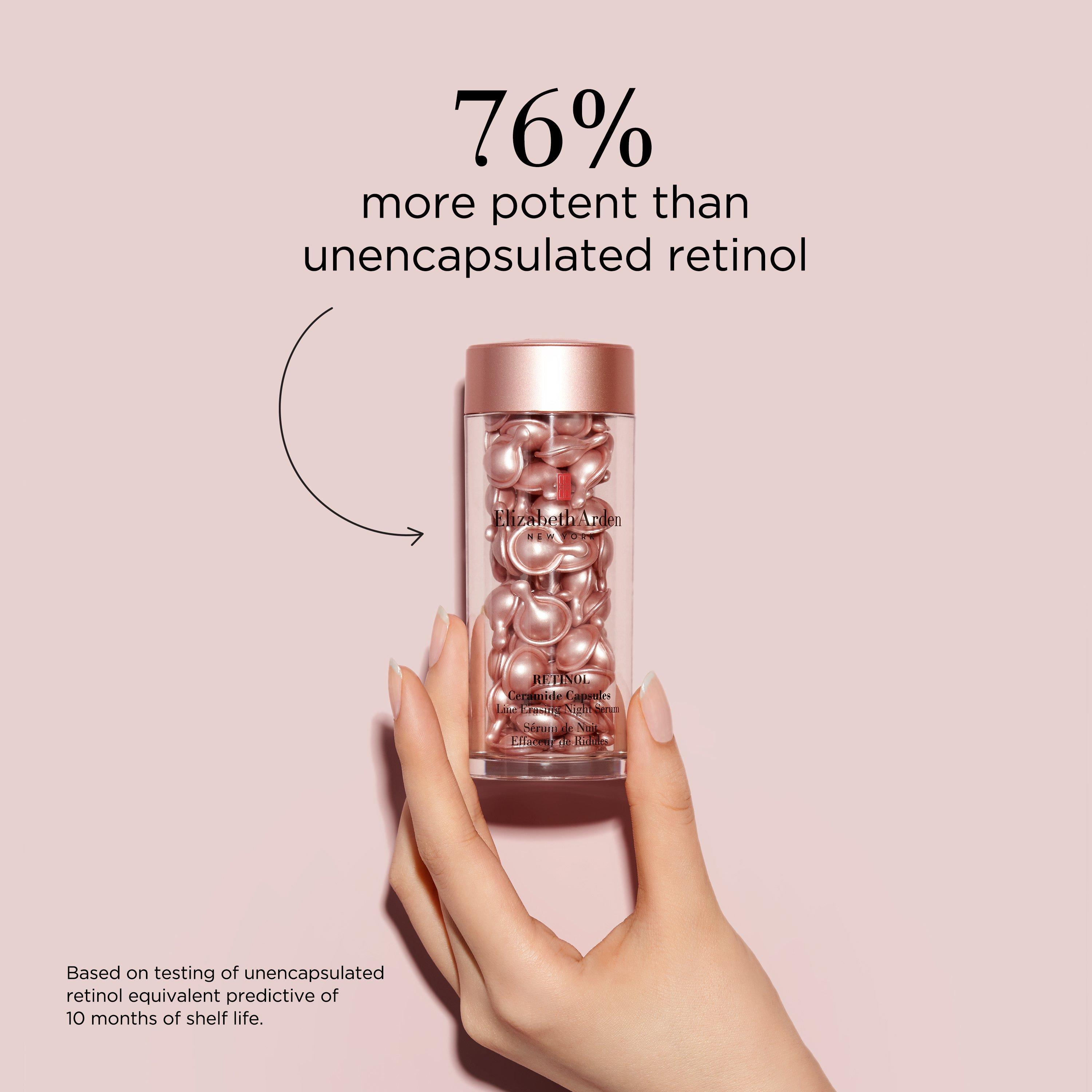 Serum - Elizabeth Arden - Retinol Ceramide Capsules Line Erasing Night Serum 60 Capsules - 4