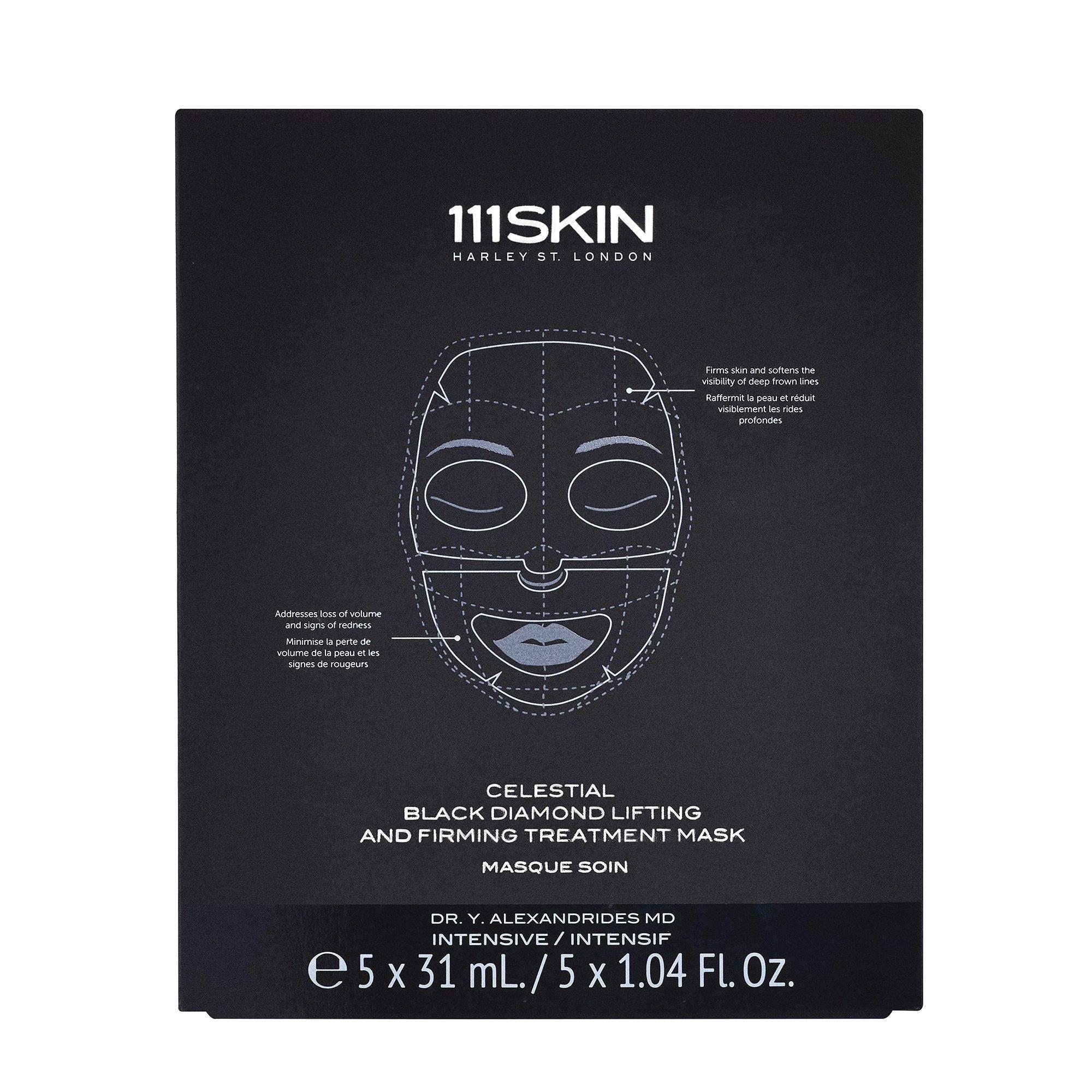 111Skin Women's Black Diamond Lifting And Firming Mask - Clear