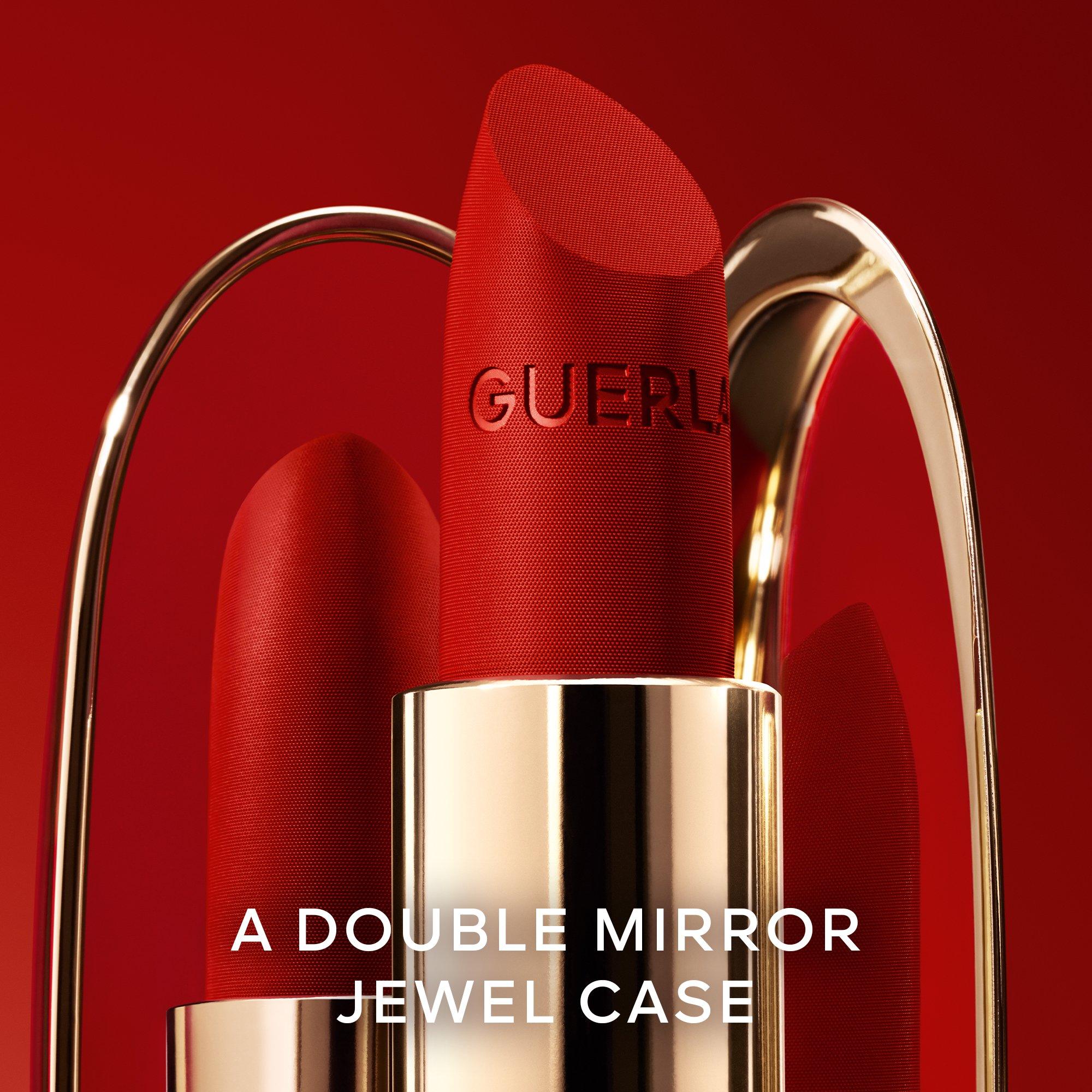 Red Rose - Guerlain - Rouge G Blooming Denim The double mirror jewel case - Limited Edition - 7