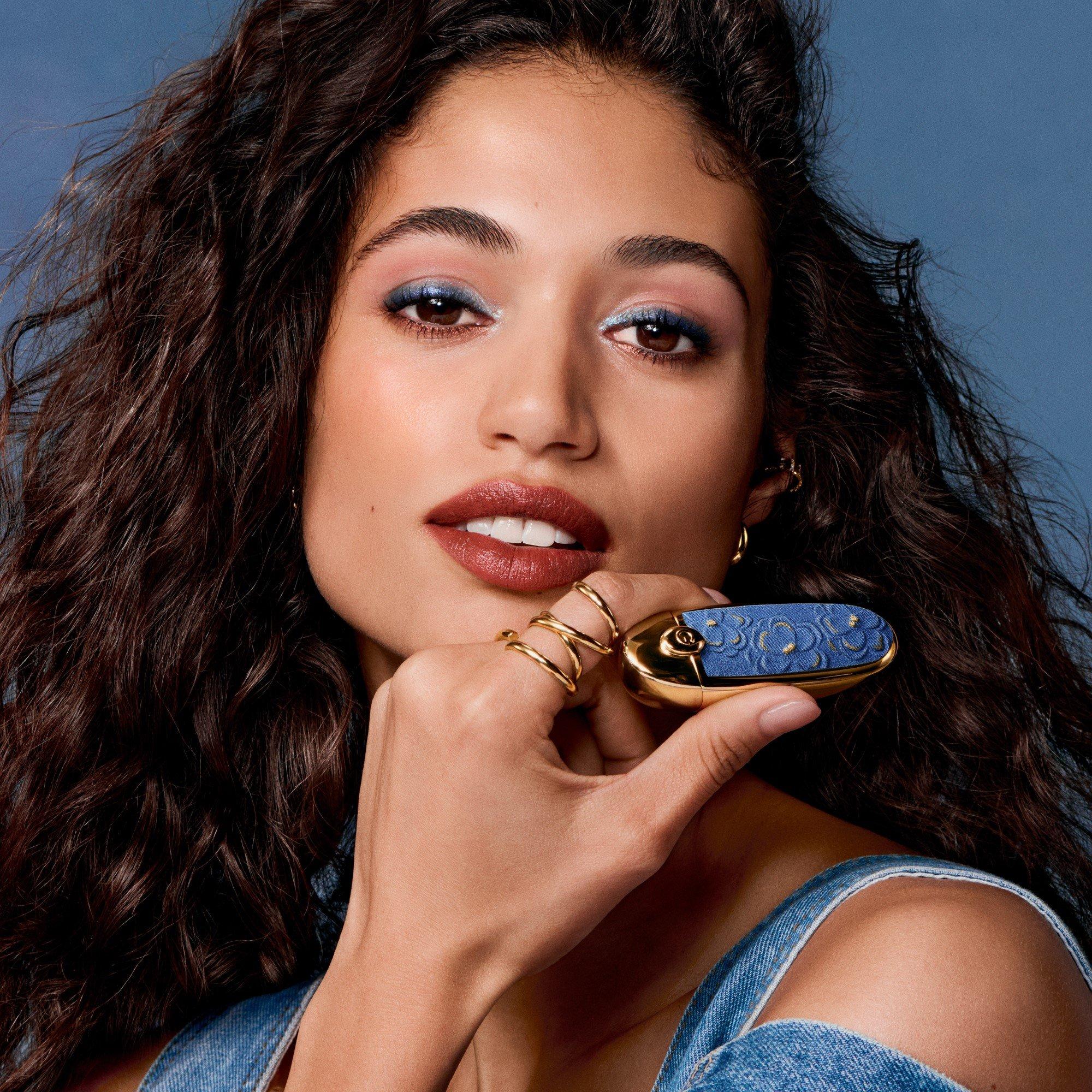 Cherry Blossom - Guerlain - Rouge G Blooming Denim The double mirror jewel case - Limited Edition - 10