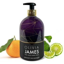 OLIVIA JAMES Bergamot and Mandarin Hand Wash