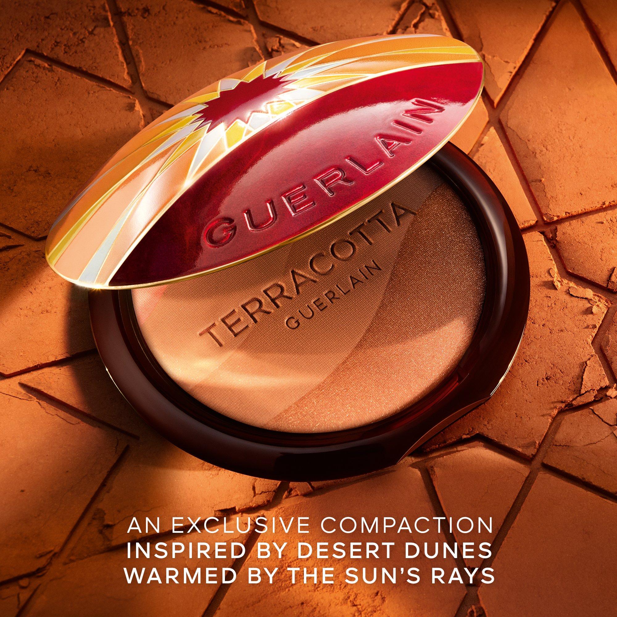 RED ZAGORA - Guerlain - Terracotta Golden Dunes  The Sun-Kissed Natural Healthy Glow Powder  Limited Edition - 3