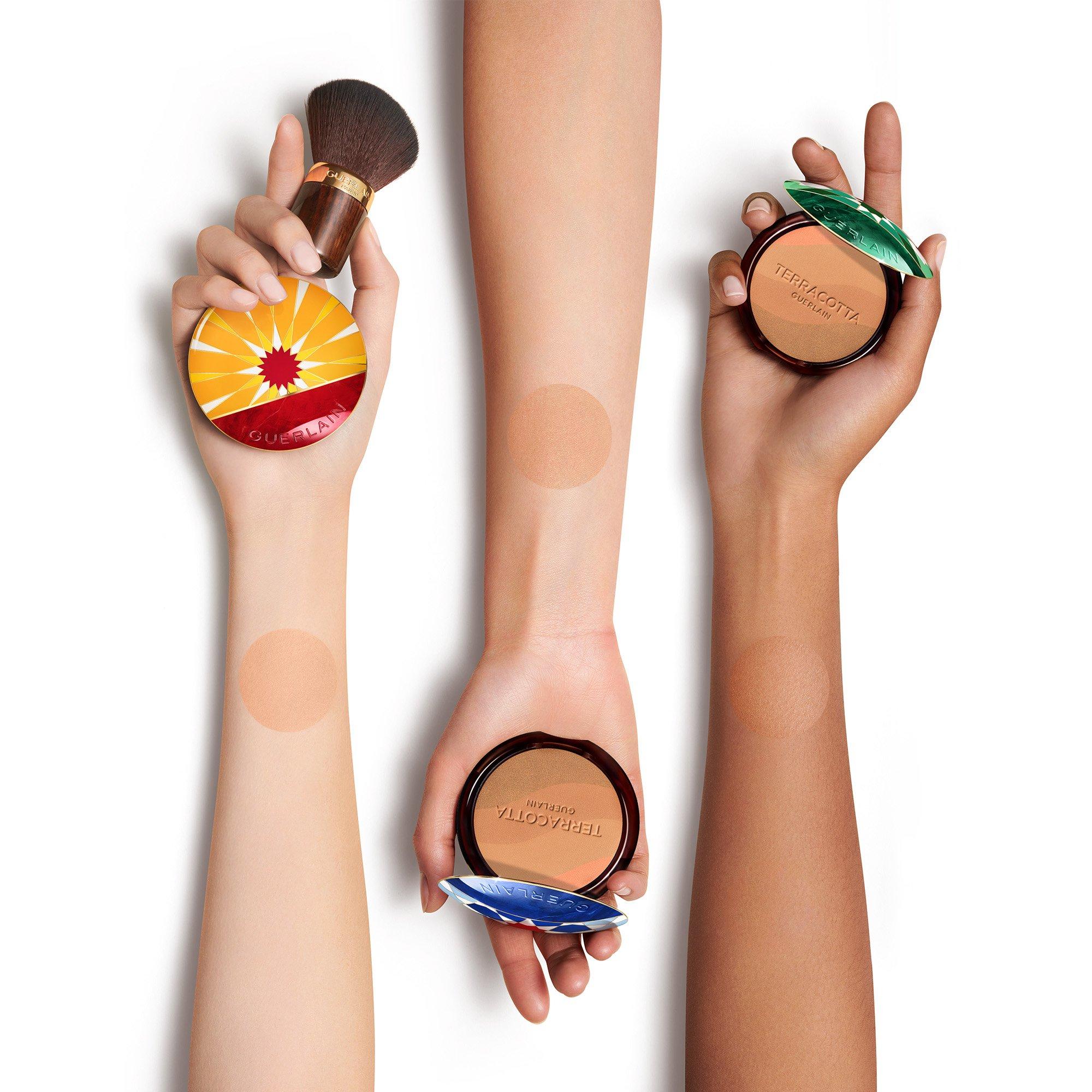 RED ZAGORA - Guerlain - Terracotta Golden Dunes  The Sun-Kissed Natural Healthy Glow Powder  Limited Edition - 6