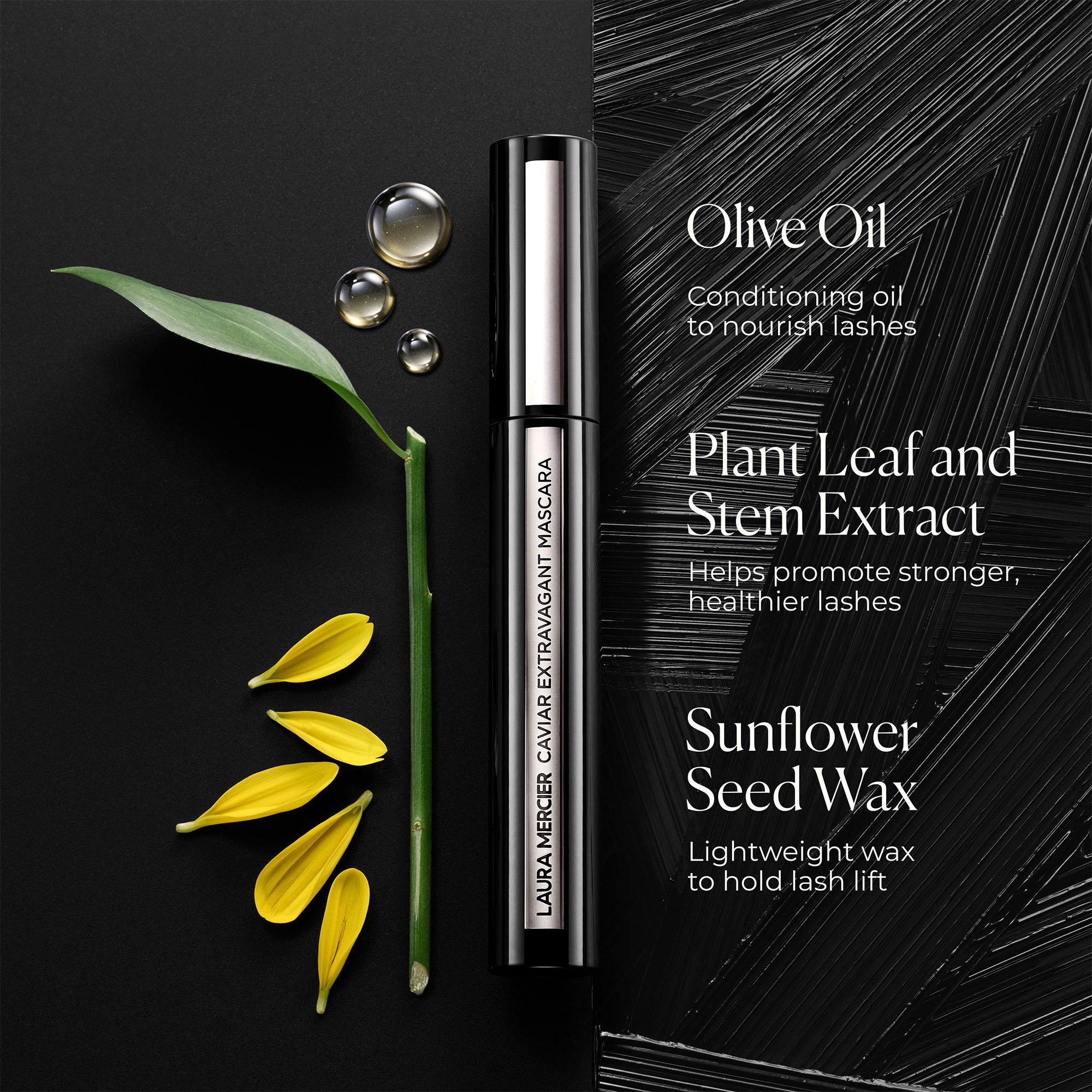 1 Black - Laura Mercier - Mini Caviar Extravagant Mascara - 7
