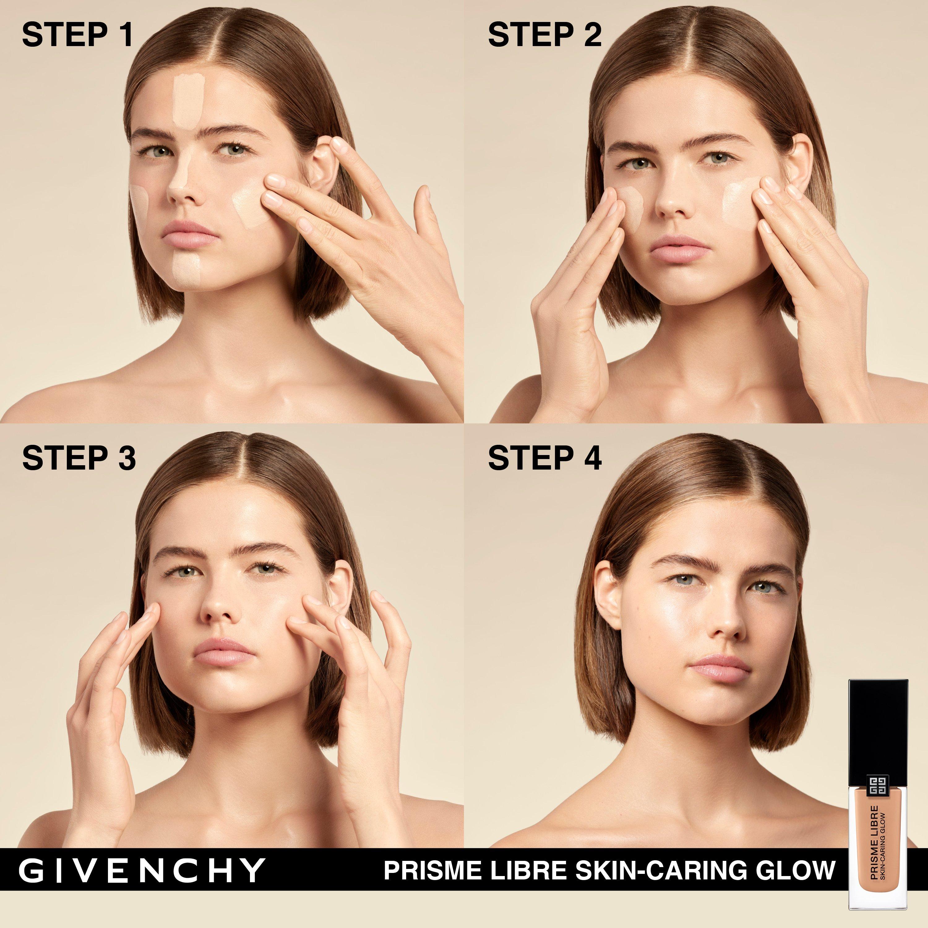 W100 - GIVENCHY - Prisme Libre Skin-Caring Glow Foundation - 6