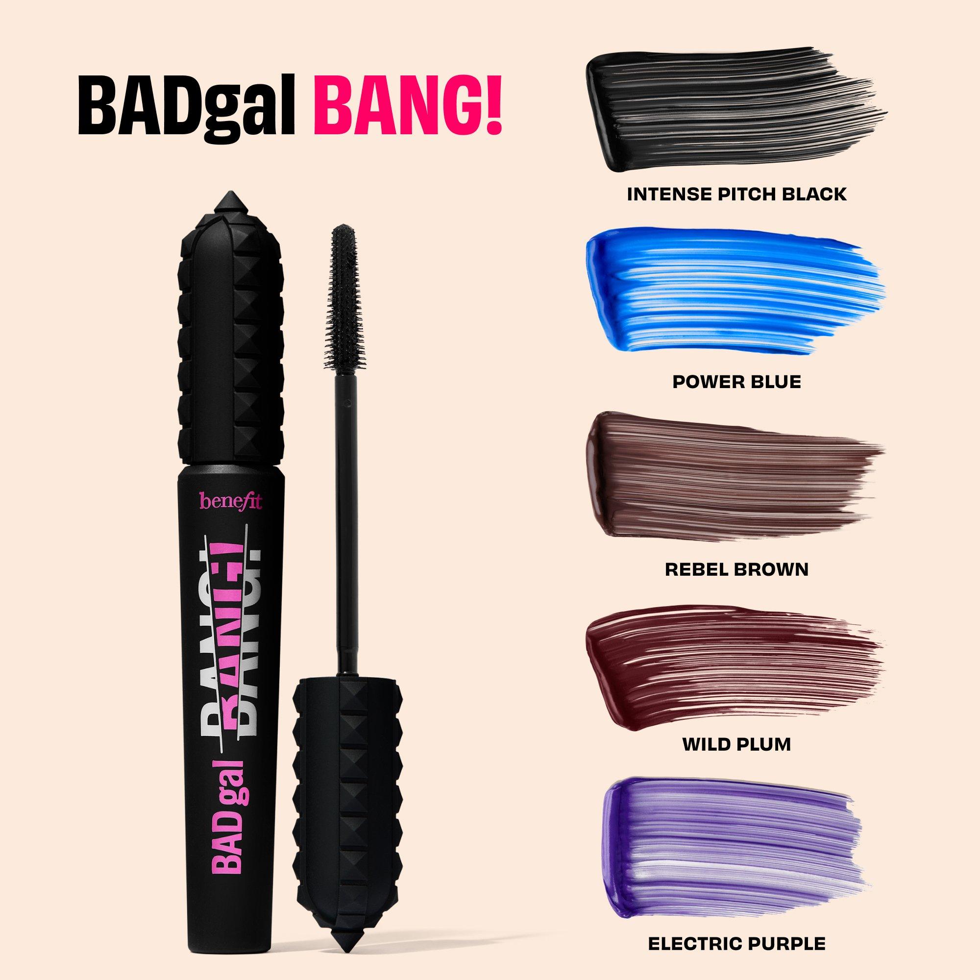 Electric Purple - Benefit - BADgal! Bang Electric Purple Volumising Mascara - 4