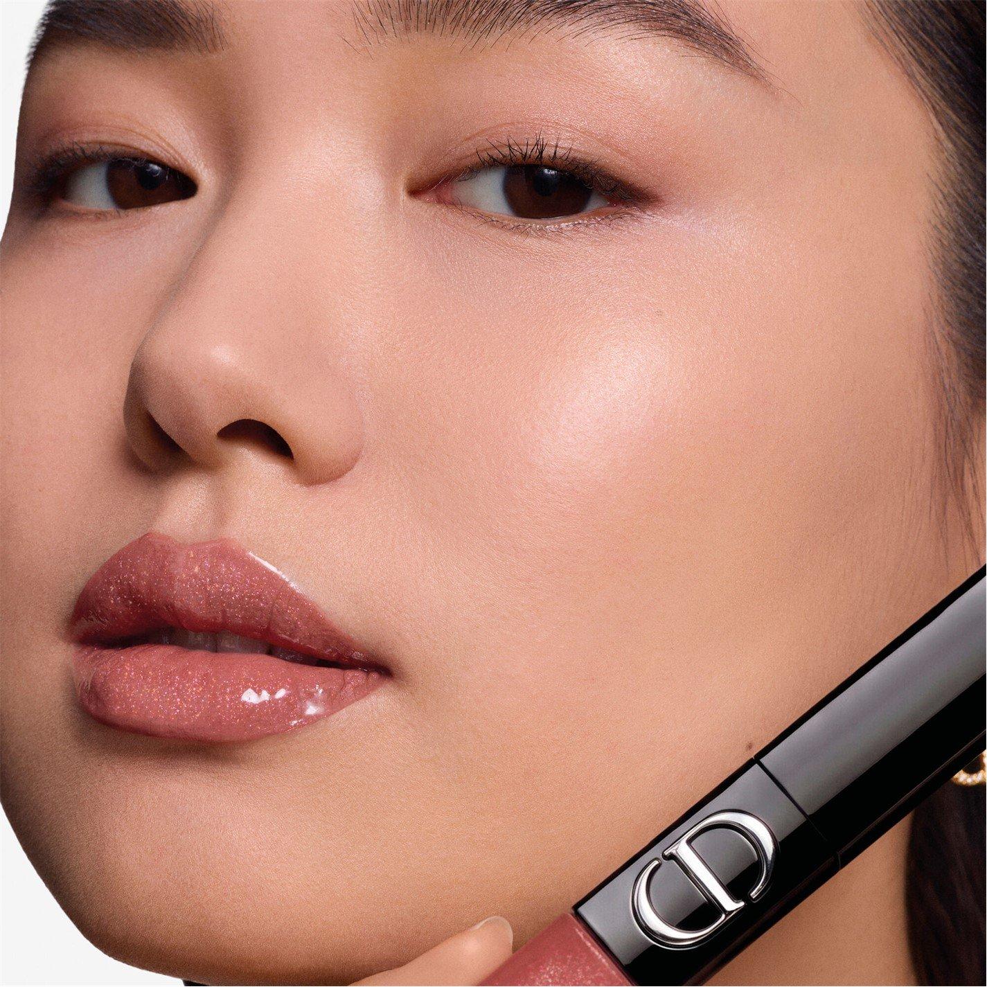 100 SWEET NUDE - DIOR - Rouge Dior Sequin Liquid Duo Lipstick - Limited Edition - 5