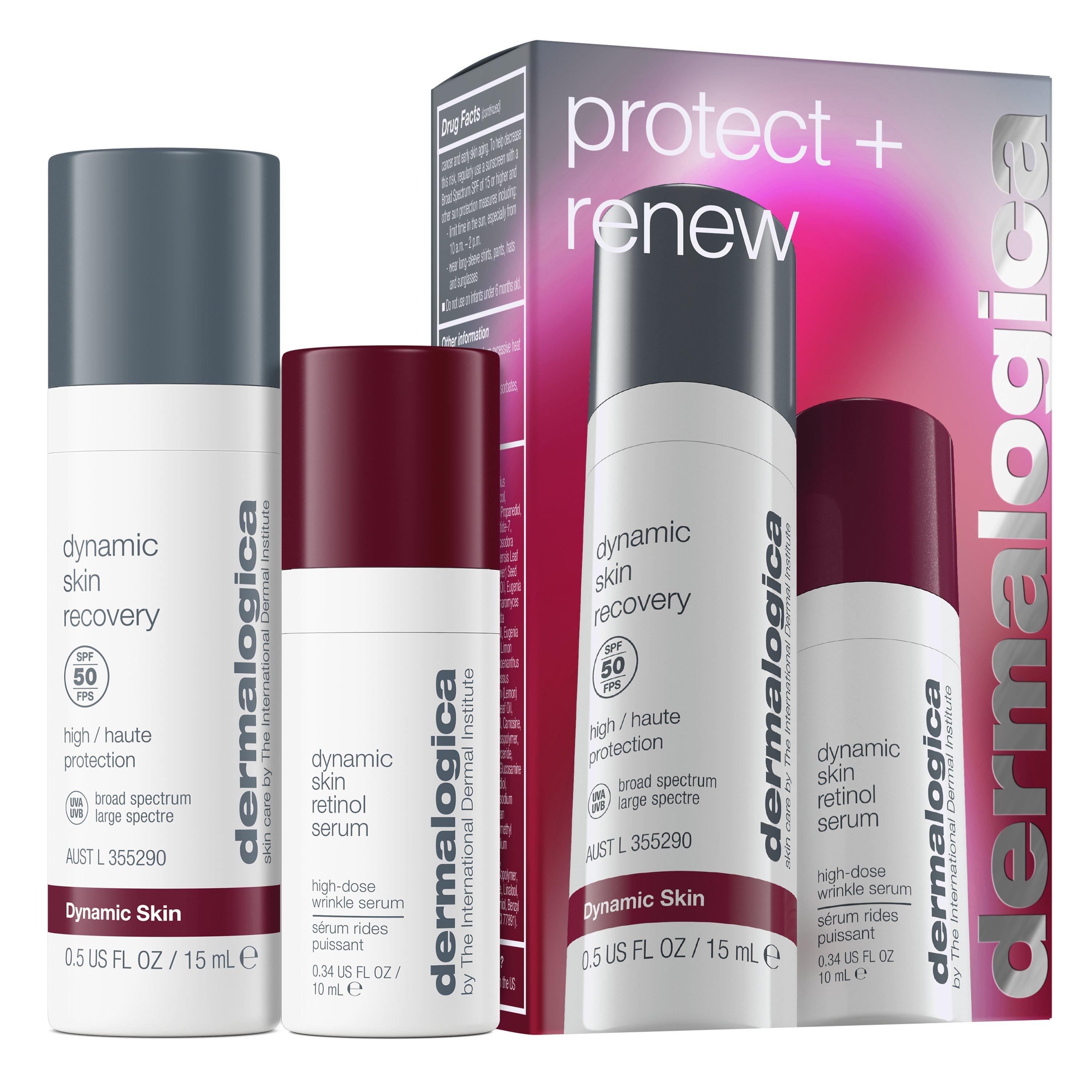 Clear - Dermalogica - Protect and Renew Kit - 1