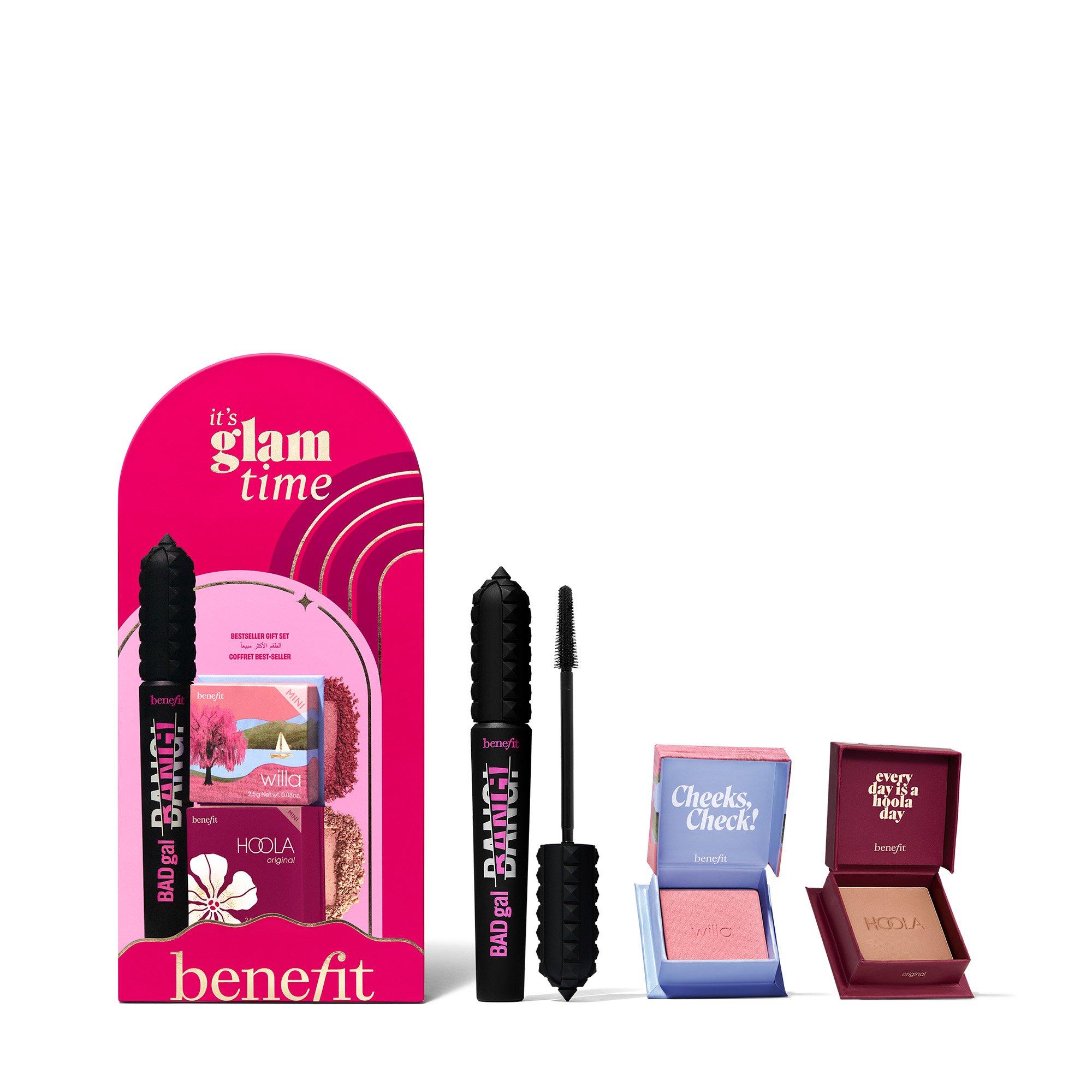 Multi - Benefit - It’s Glam Time Full-size Mascara and Mini Blush and Bronzer Gift Set Worth £60.50 - 1