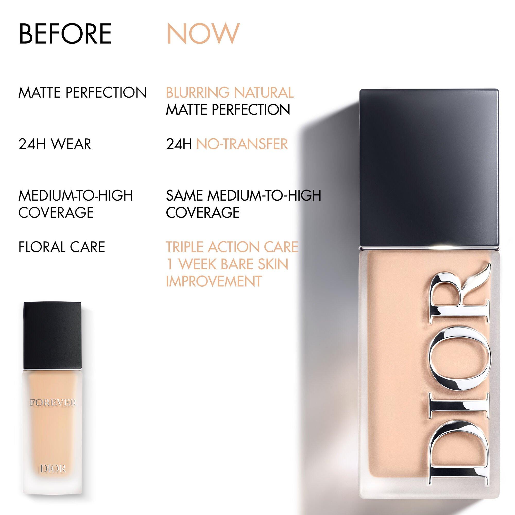 3N - DIOR - Dior Forever Skin Wear Foundation - 24h Natural Matte  Finish - 7
