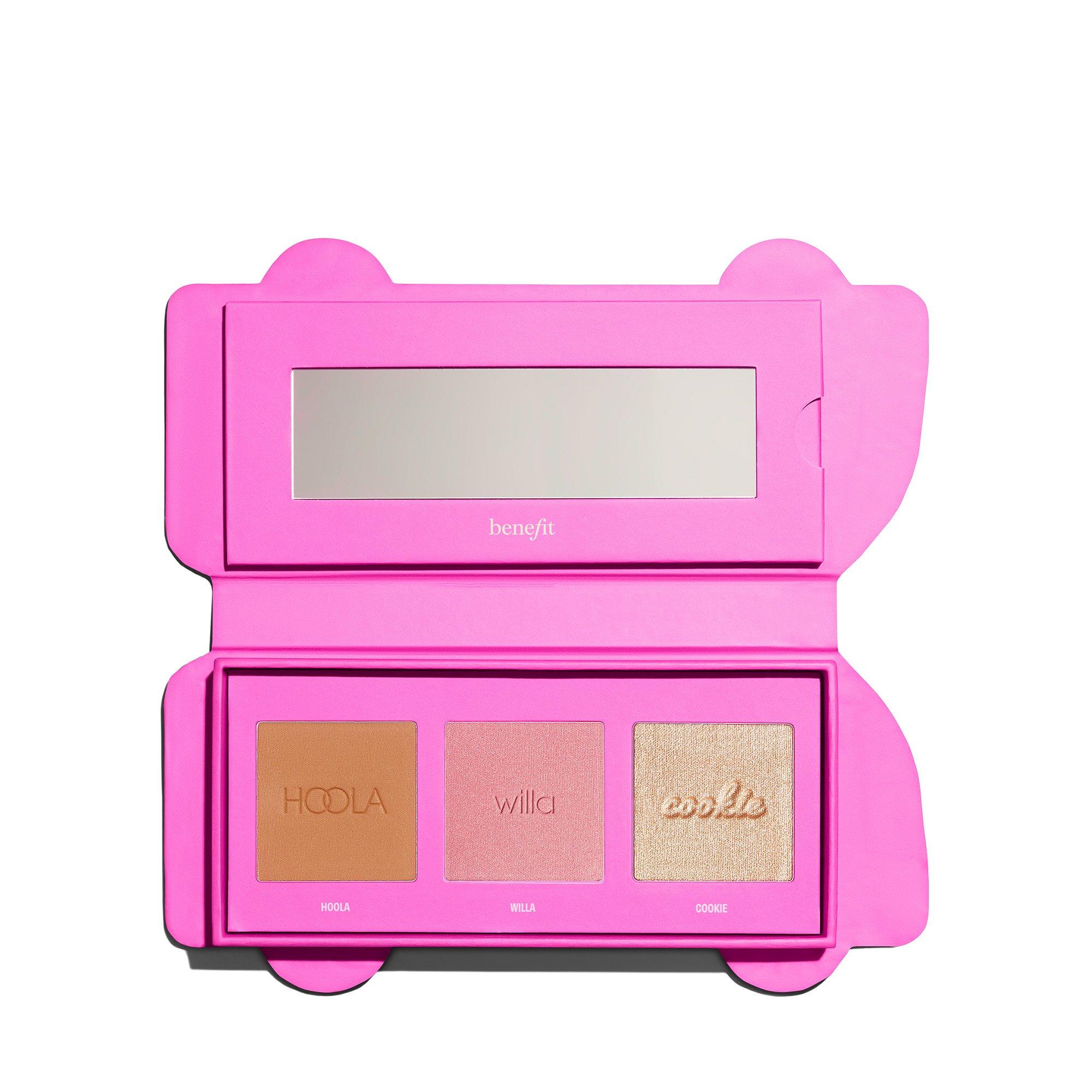 Benefit Beauty Bus Stop (worth £51) Hoola Bronzer Blusher & Cookie Highlighter Cheek Gift Palette