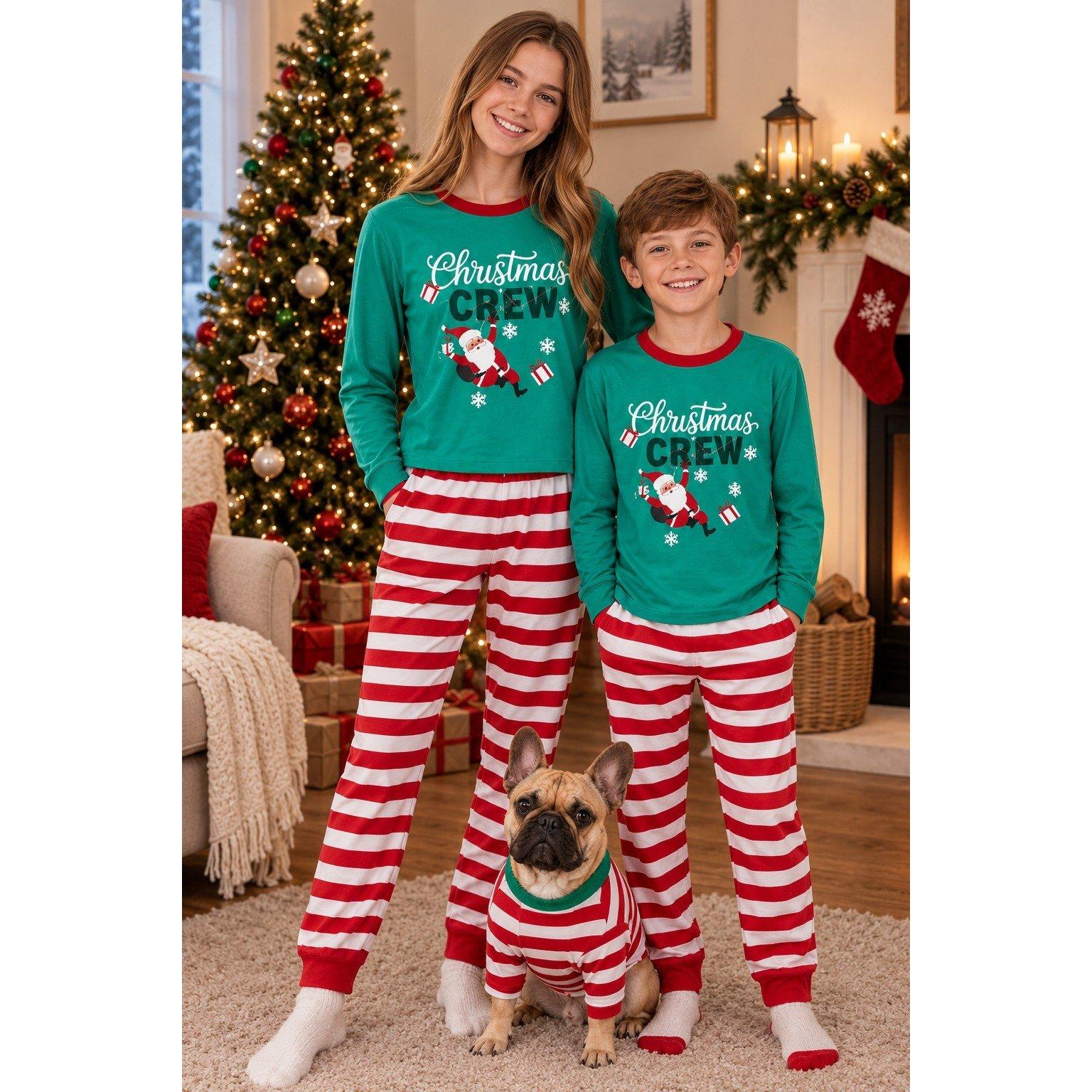 Xmas Family Dog Coat