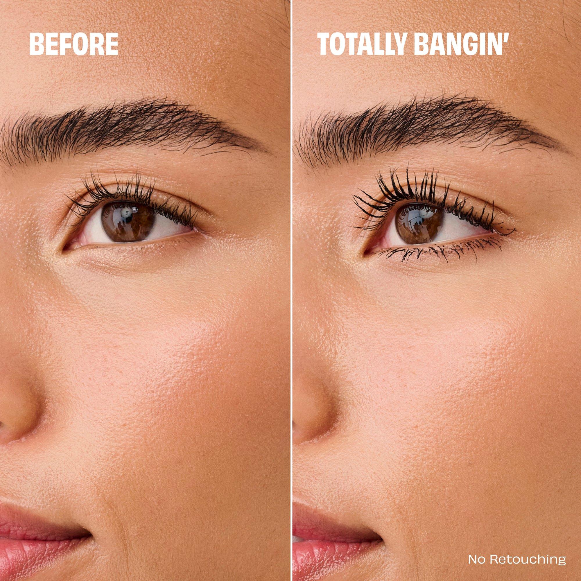 Black - Benefit - BADgal! Bang Waterproof Mini Black Volumising Mascara - 3