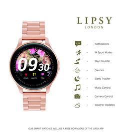 Lipsy Multisport Aluminium Digital Quartz Hybrid Watch