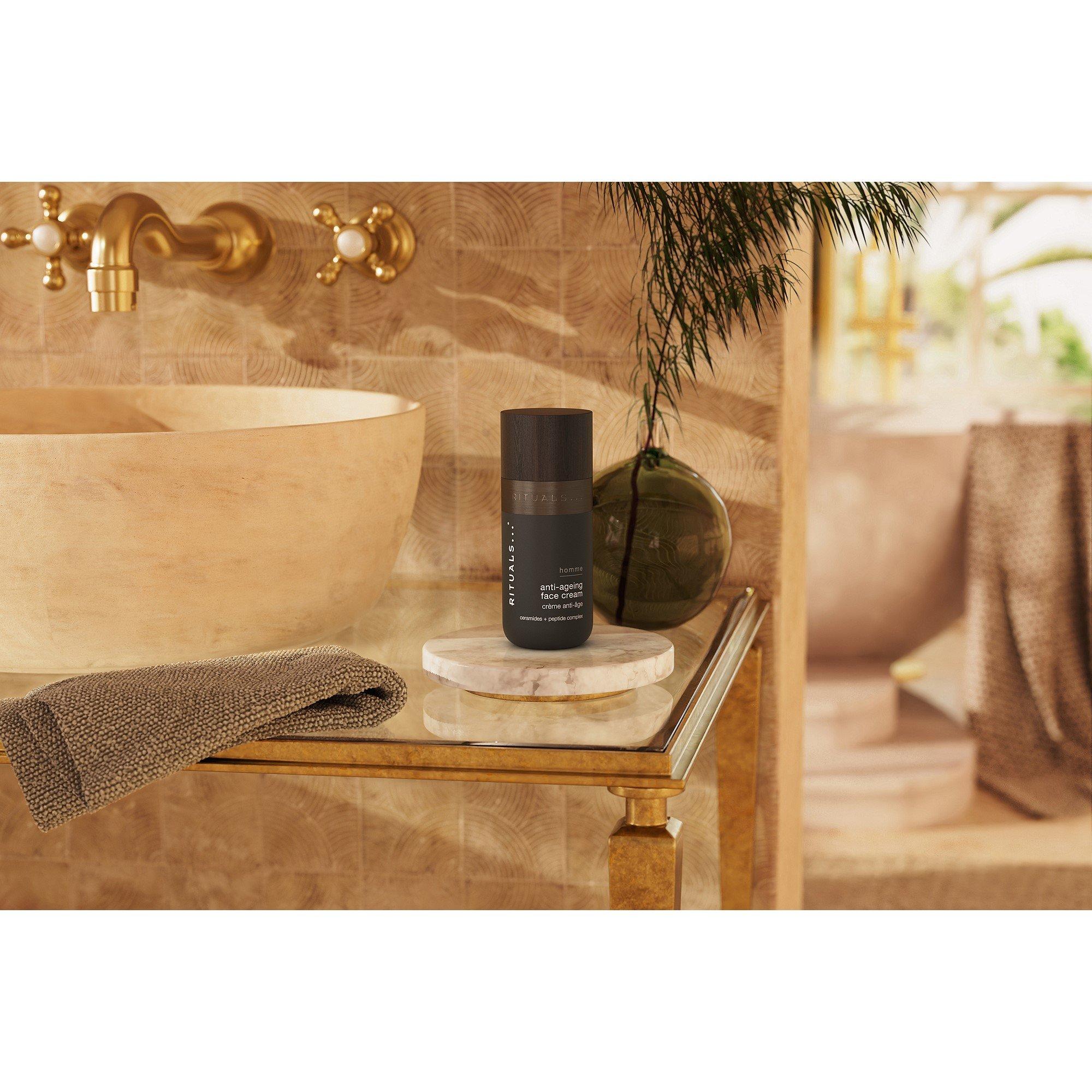 Clear - Rituals - Homme Anti-Ageing Face Cream 50ml - 4