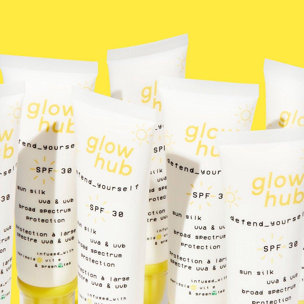 Glow Hub | Defend Yourself Sun Silk SPF 30 | Flannels