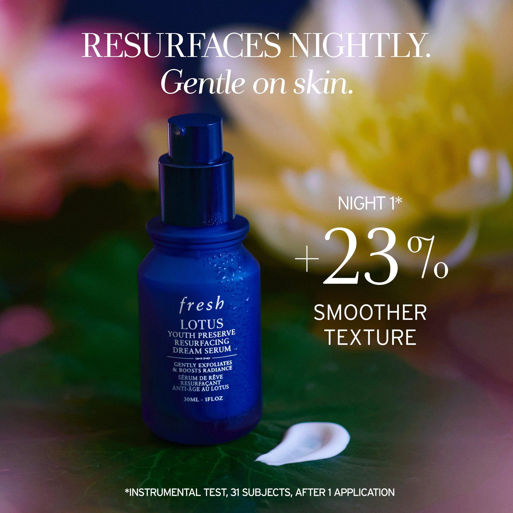 Clear - FRESH - Fresh Lotus Youth Preserve Resurfacing Dream Serum 30ml - 7