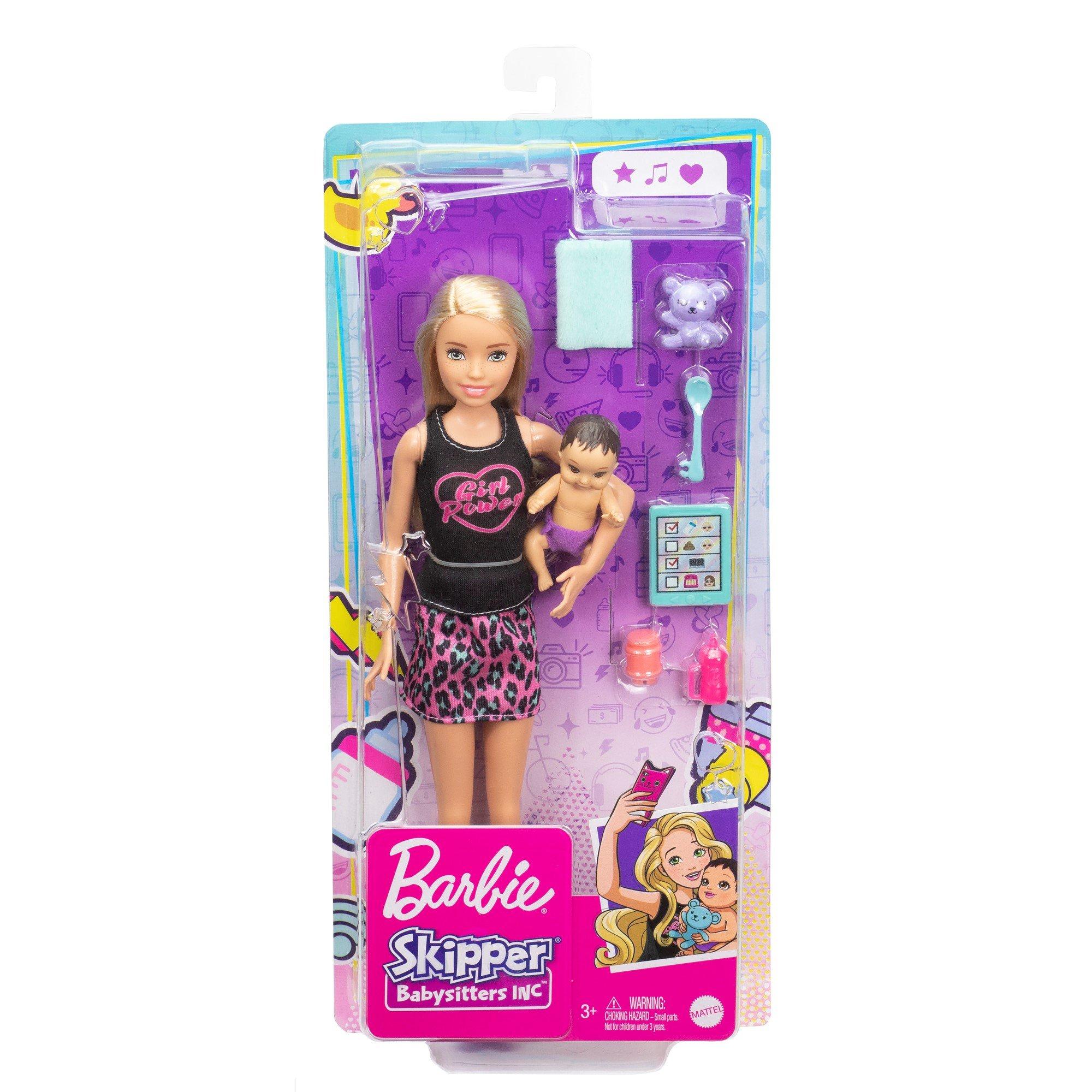 Multi Format An - Barbie - Babysitter Skipper Dolls Ast - 1