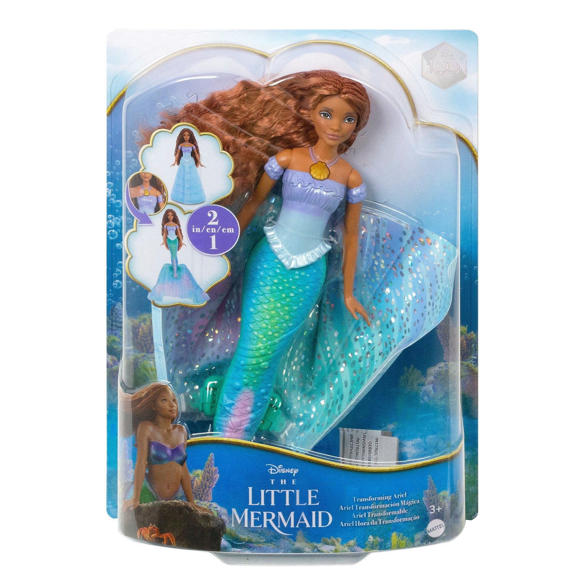 Multi Format An --> Multi Format Un - Disney - Scallop Transforming Feature Mermaid Doll - 1