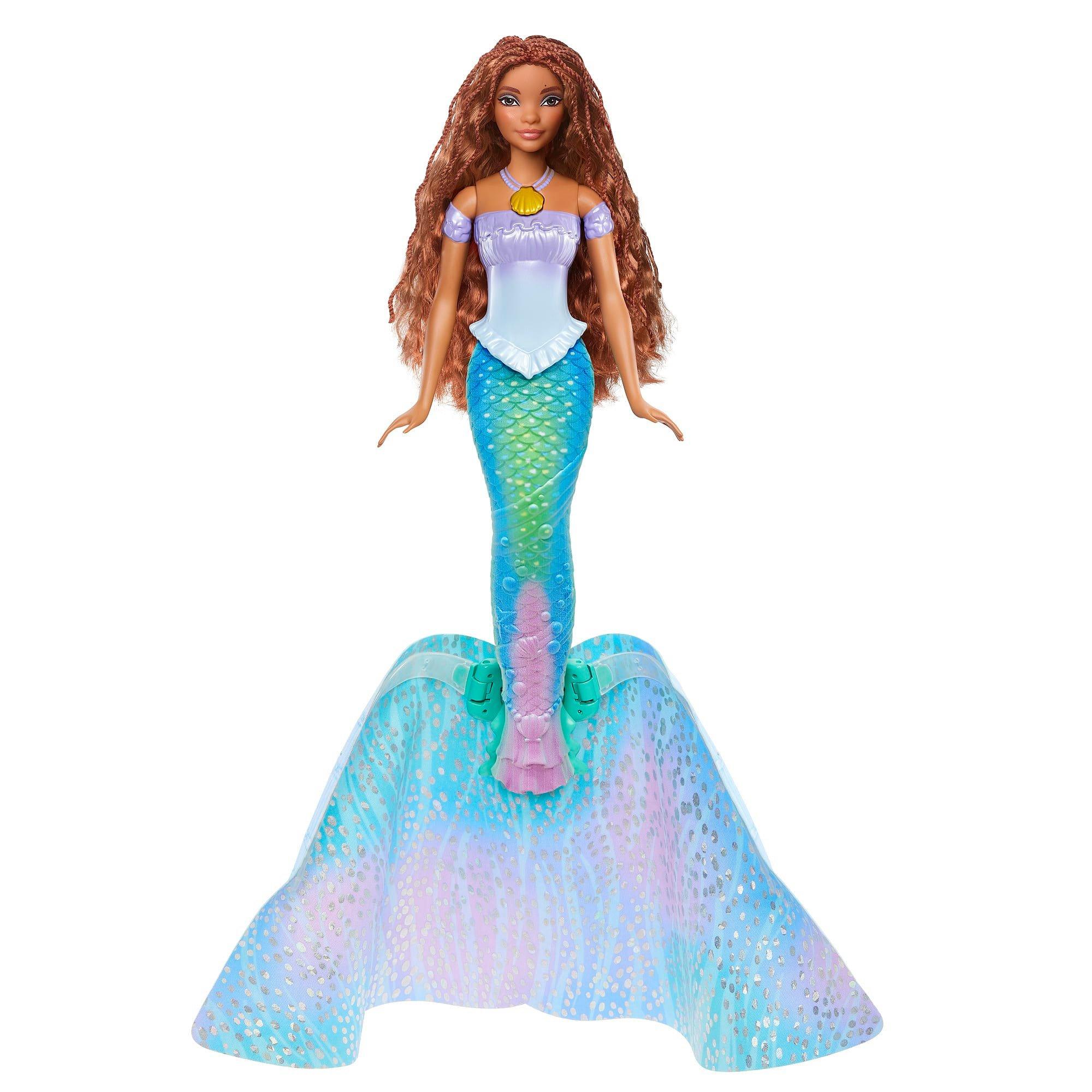 Multi Format An --> Multi Format Un - Disney - Scallop Transforming Feature Mermaid Doll - 2