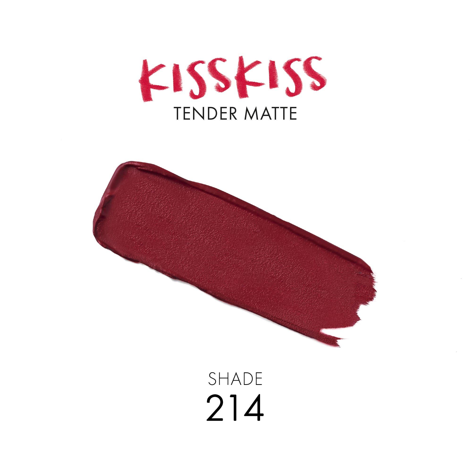 214 Romantic Nu - Guerlain - Kiss Kiss Matte Lipstick - 4