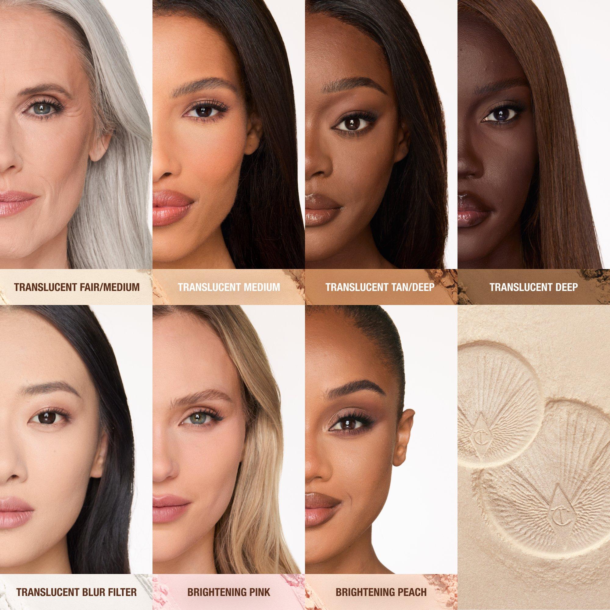 Medium/Tan - Charlotte Tilbury - Charlotte Tilbury Airbrush Flawless Blur Loose Powder - 4