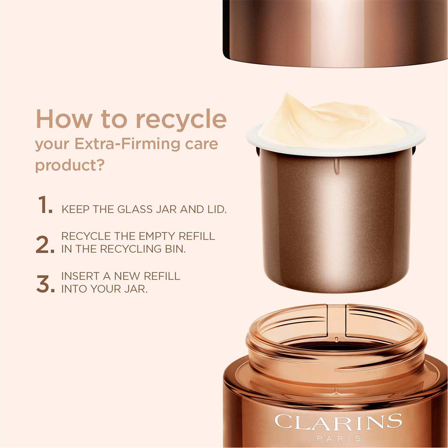 Clear - Clarins - Extra-Firming Day Cream Refill All Skin Types 50ml - 8