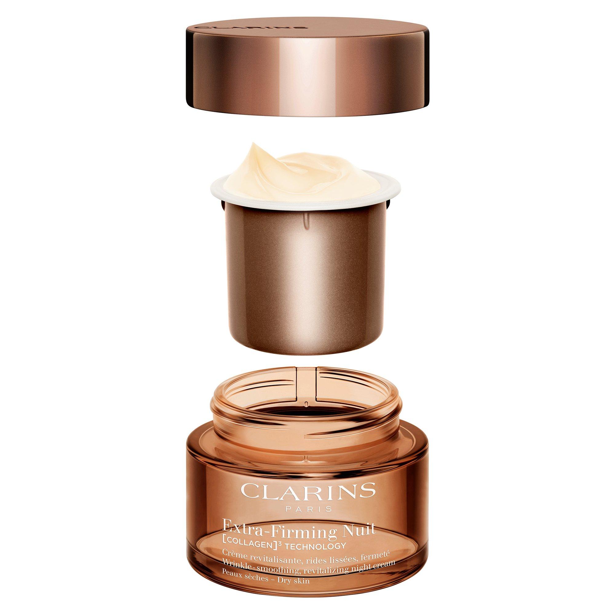 Clear - Clarins - Extra-Firming Night Cream Refill Dry Skin 50ml - 1