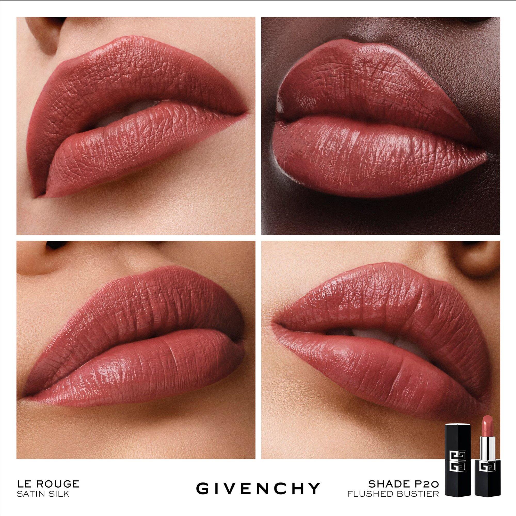 P20 Flushed Bus - GIVENCHY - Givenchy Le Rouge Satin Silk High-Definition Lipstick - 2