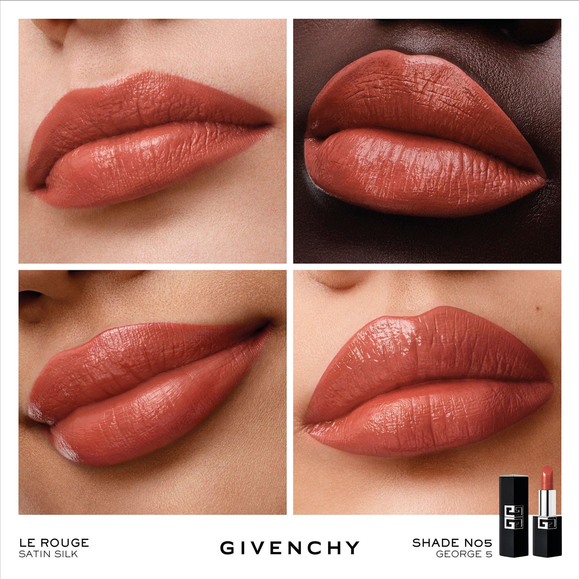 N05 George V - GIVENCHY - Givenchy Le Rouge Satin Silk High-Definition Lipstick - 2