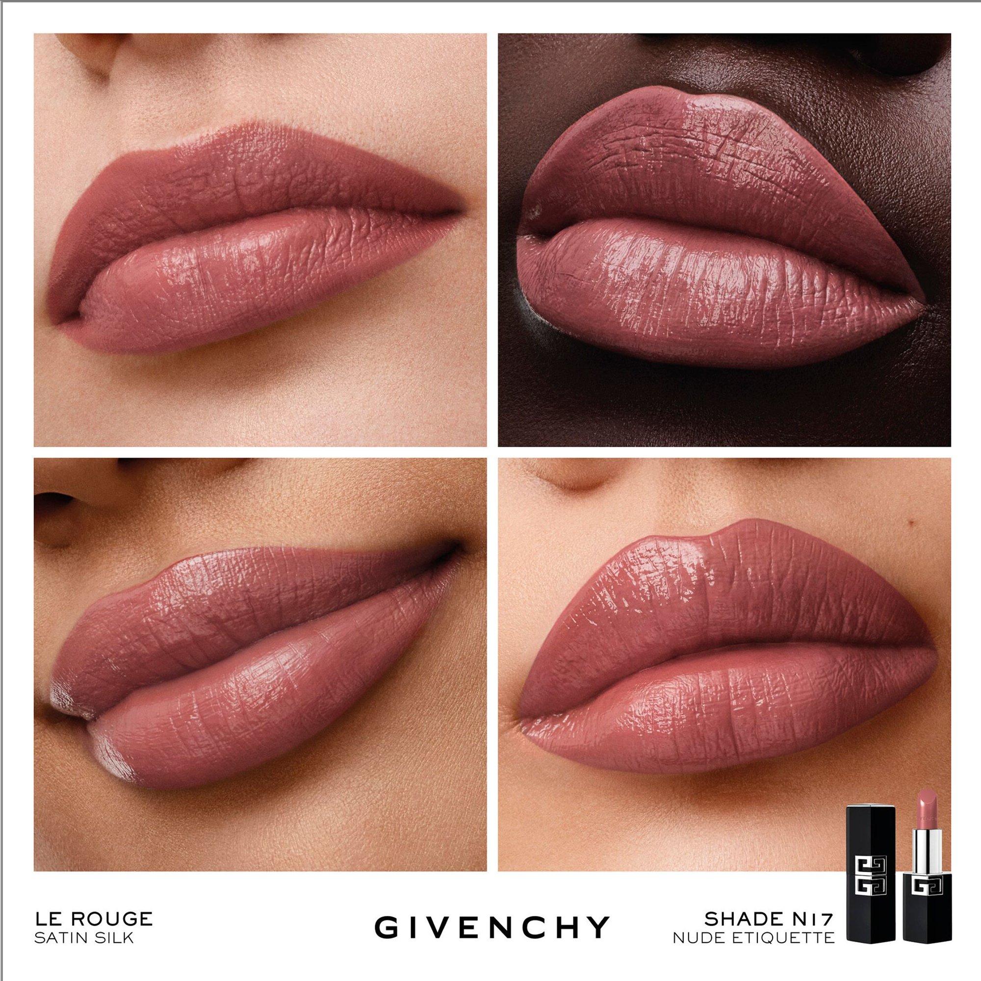 N17 Nude Etiq - GIVENCHY - Givenchy Le Rouge Satin Silk High-Definition Lipstick - 2