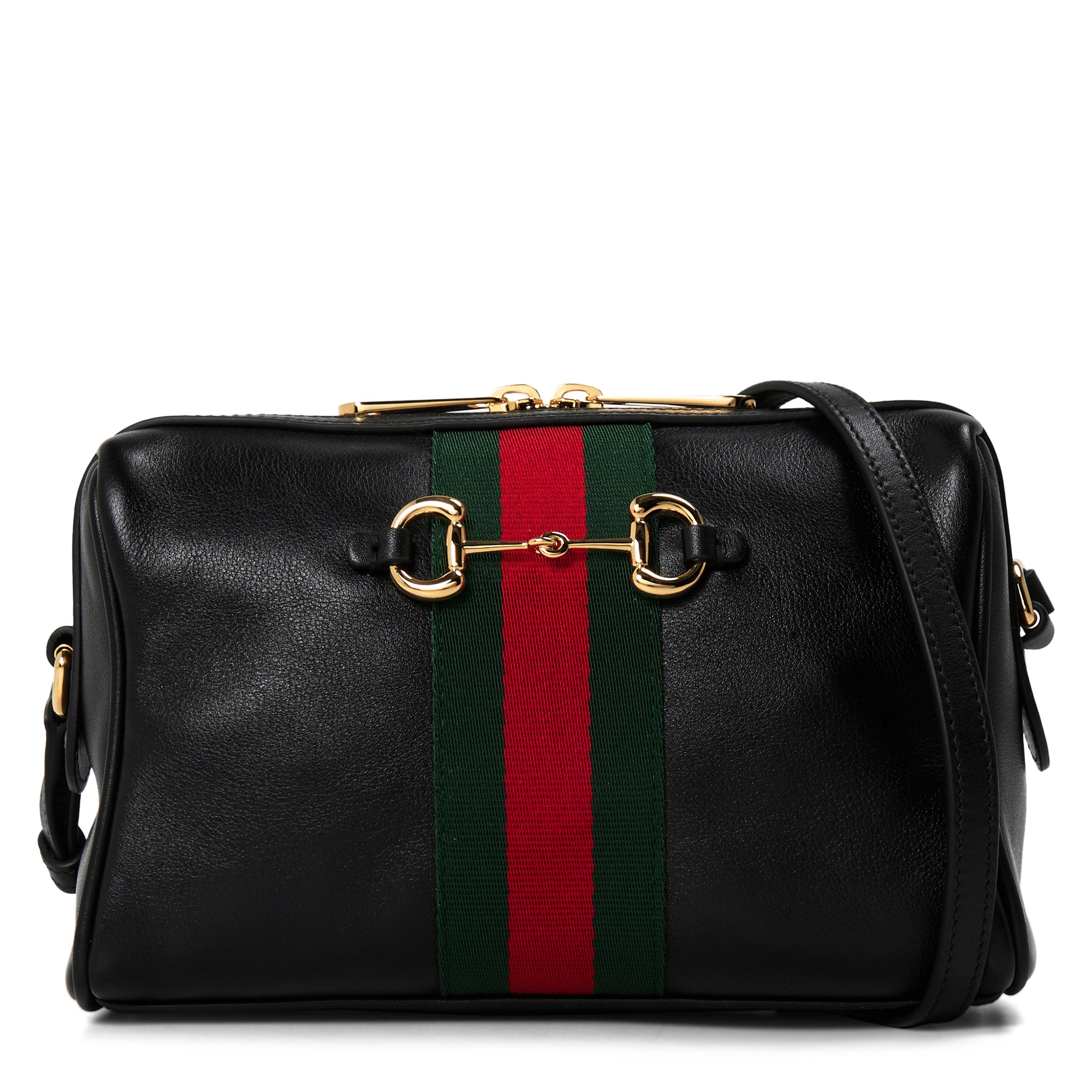 Black/Black - Gucci - Gucci Horsebit Cmra Ld64 - 1