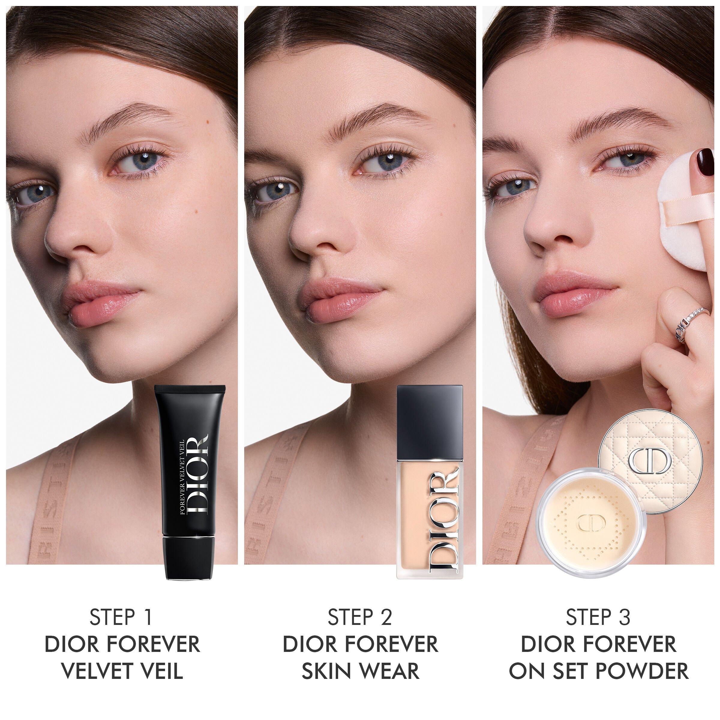 02 Light - DIOR - Dior Forever On Set Powder Loose setting powder - Invisible blurring matte finish - 4