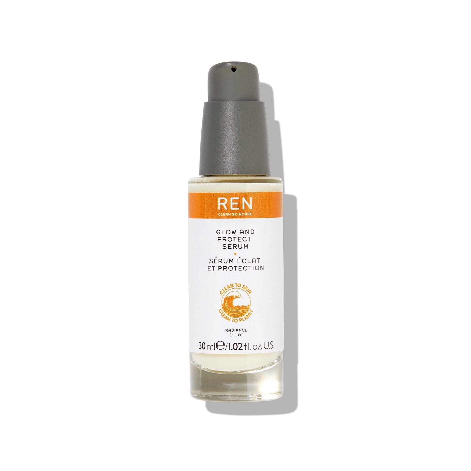 None - Ren - Clean Skincare Glow & Protect Serum¿ 30ml - 1