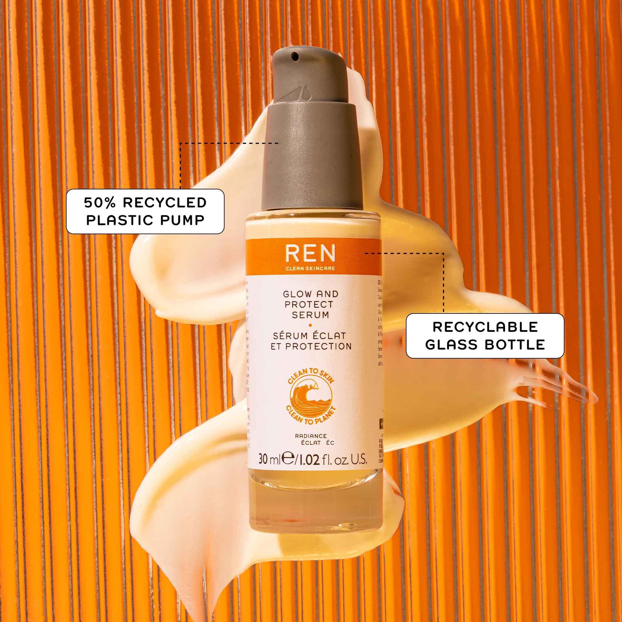 None - Ren - Ren Clean Skincare Glow & Protect Serum¿ 30ml - 5