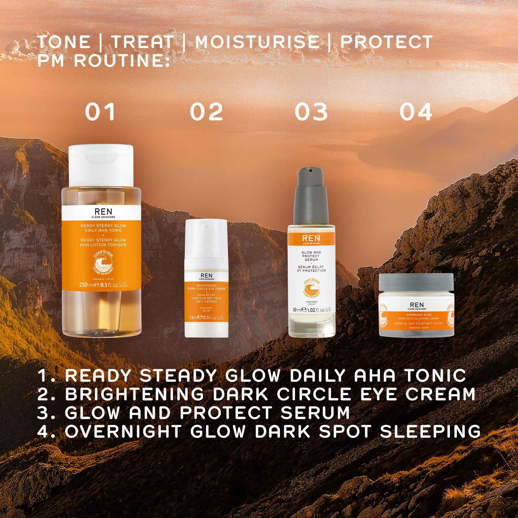 None - Ren - Ren Clean Skincare Glow & Protect Serum¿ 30ml - 9