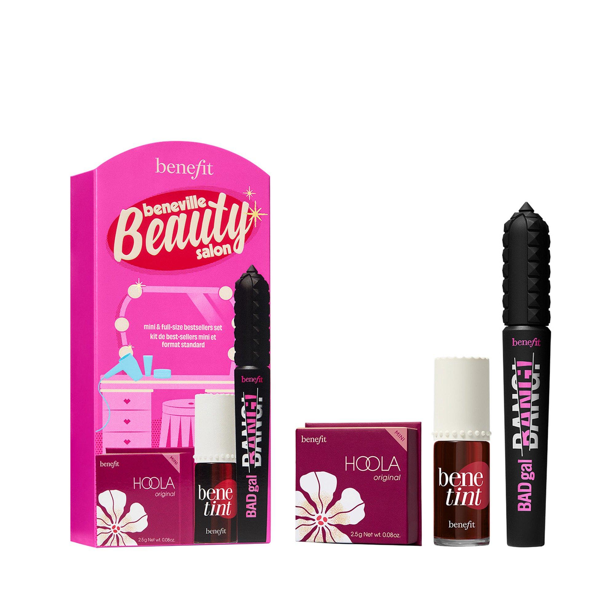 Multi - Benefit - Beneville Beauty Salon (worth £68.50) BADgal BANG! Mascara Benetint & Hoola Bronzer Makeup Gift Set - 1