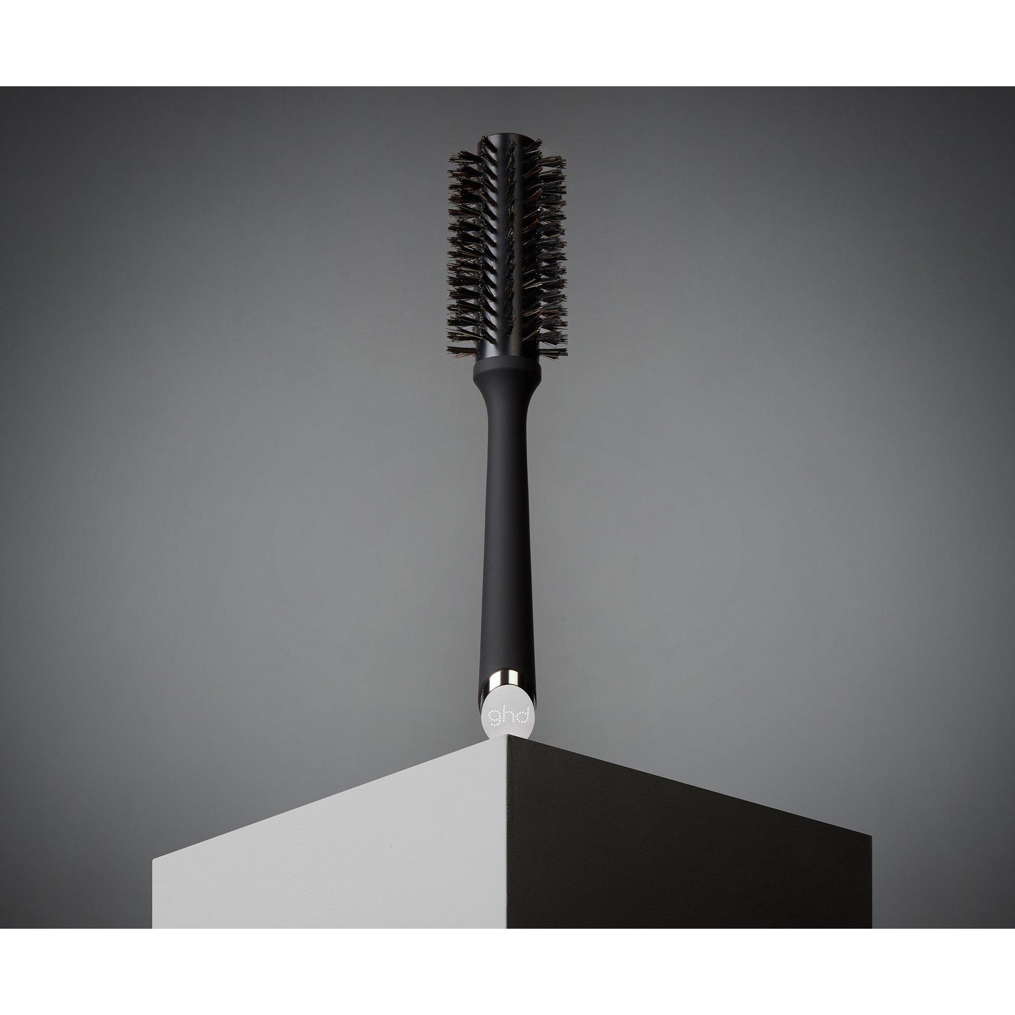 Black - GHD - Natural Bristle Brush Size 2 - 4