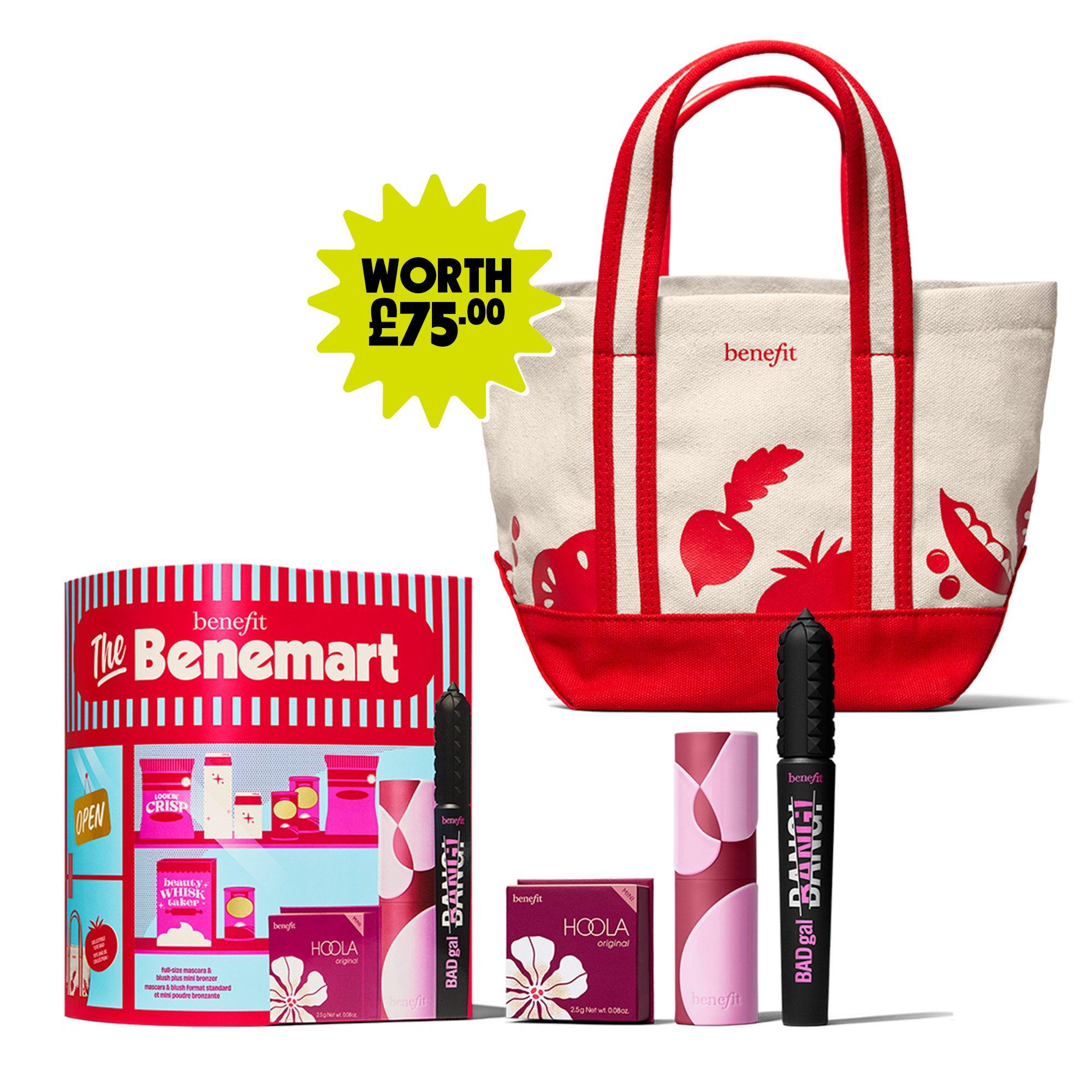 Multi - Benefit - The Benemart (worth £75) BADgal BANG! Mascara Juice Stick Blush & Hoola Bronzer Gift Set - 5