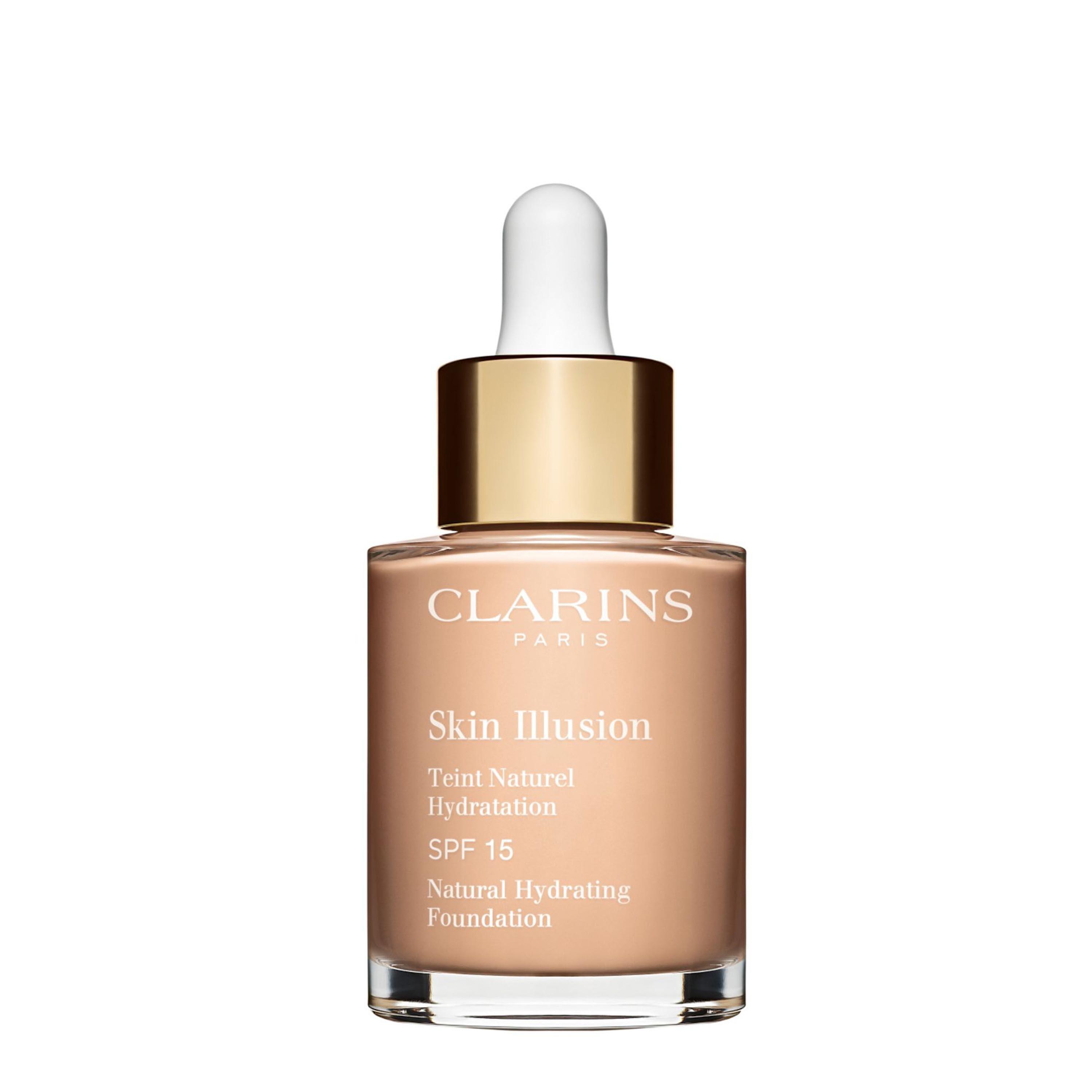 102.5 Porcelain - Clarins - Skin Illusion Natural Hydrating Foundation - 1
