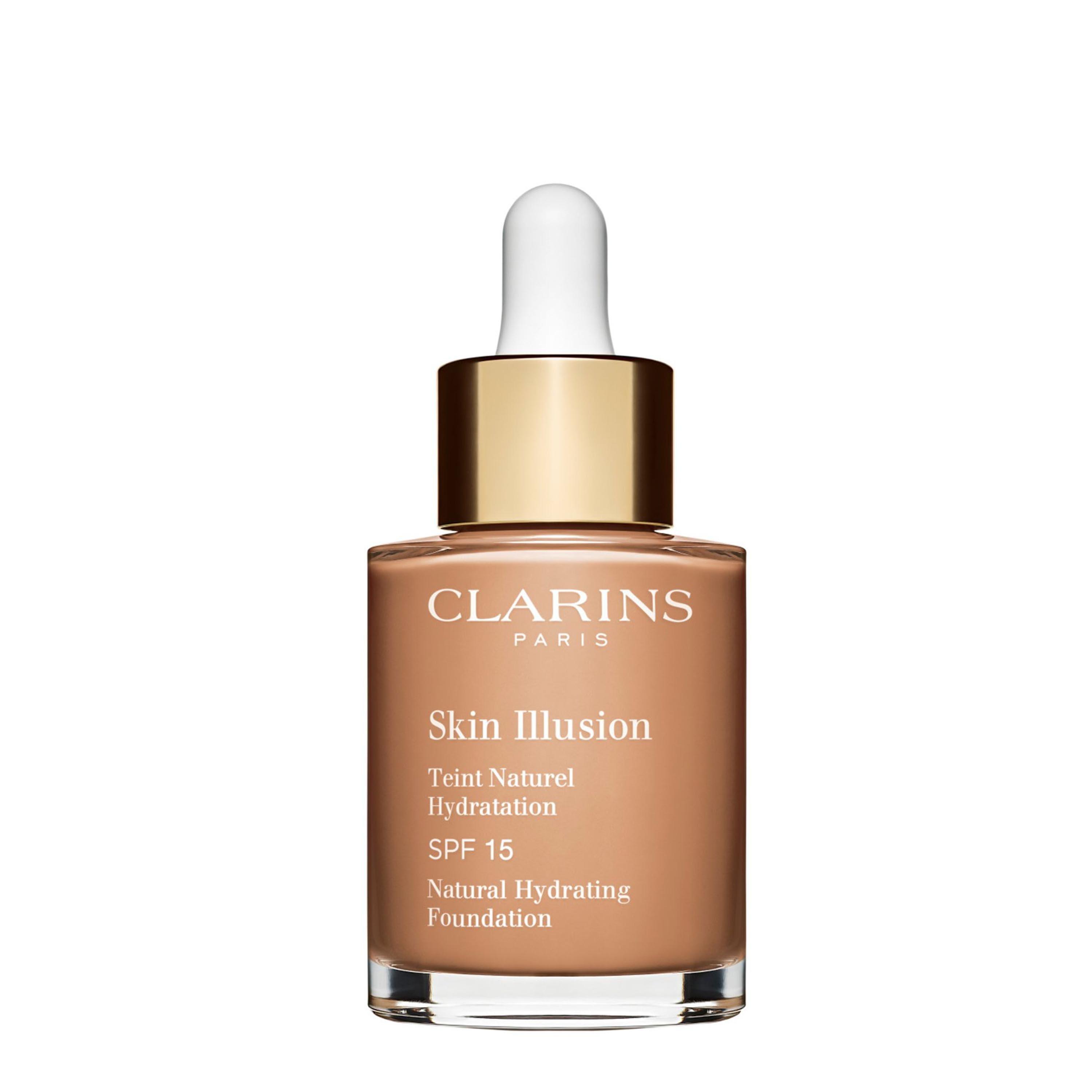 Clarins Women's Skin Illusion Natural Hydrating Foundation - 112 Amber