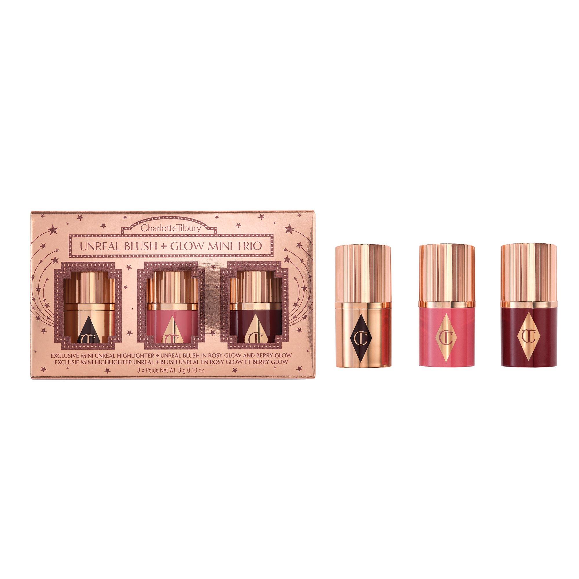 Multi - Charlotte Tilbury - UNREAL BLUSH + GLOW MINI TRIO - 1