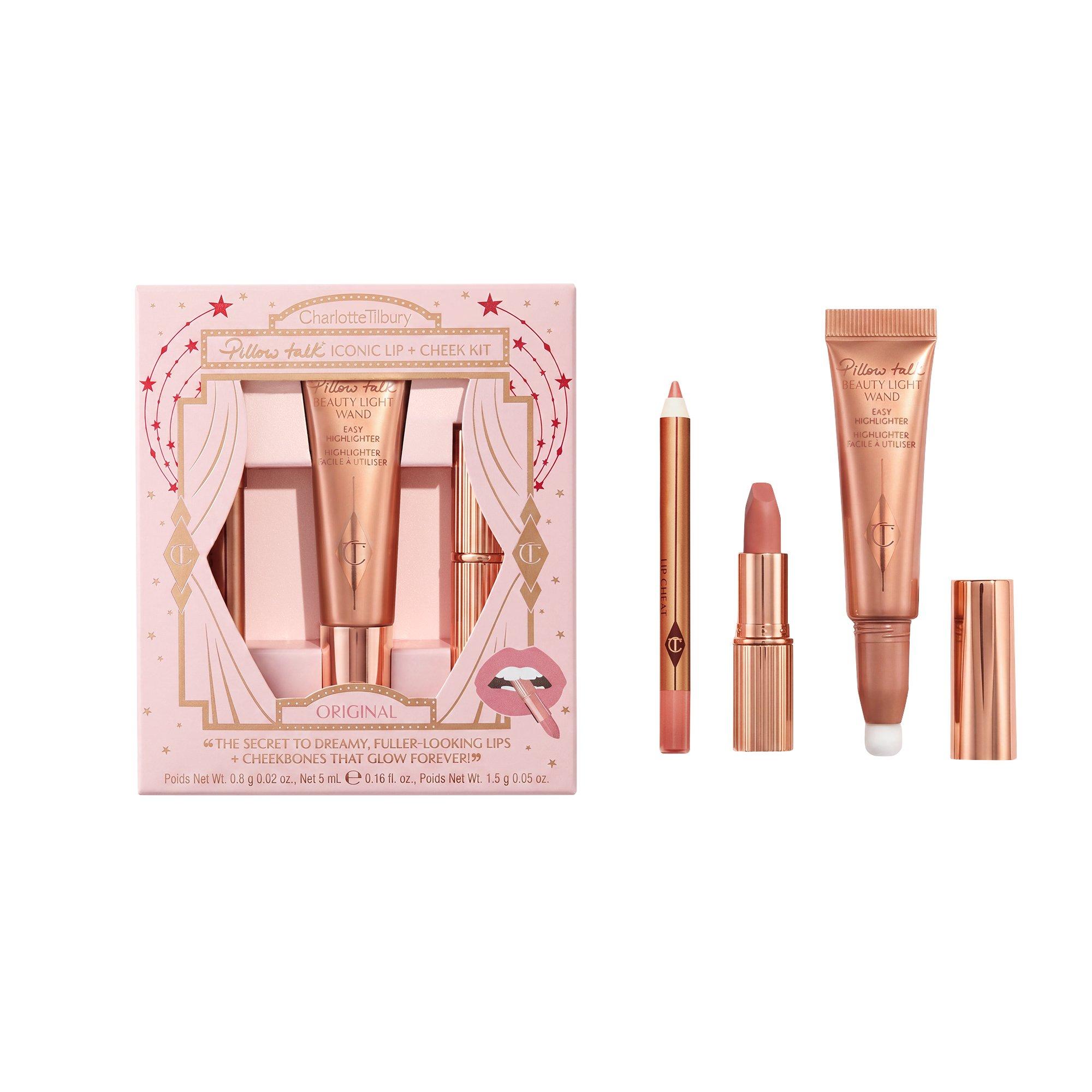 Charlotte Tilbury Pillow Talk Iconic Lip & Cheek Kit Original New & Fresh - Image 4