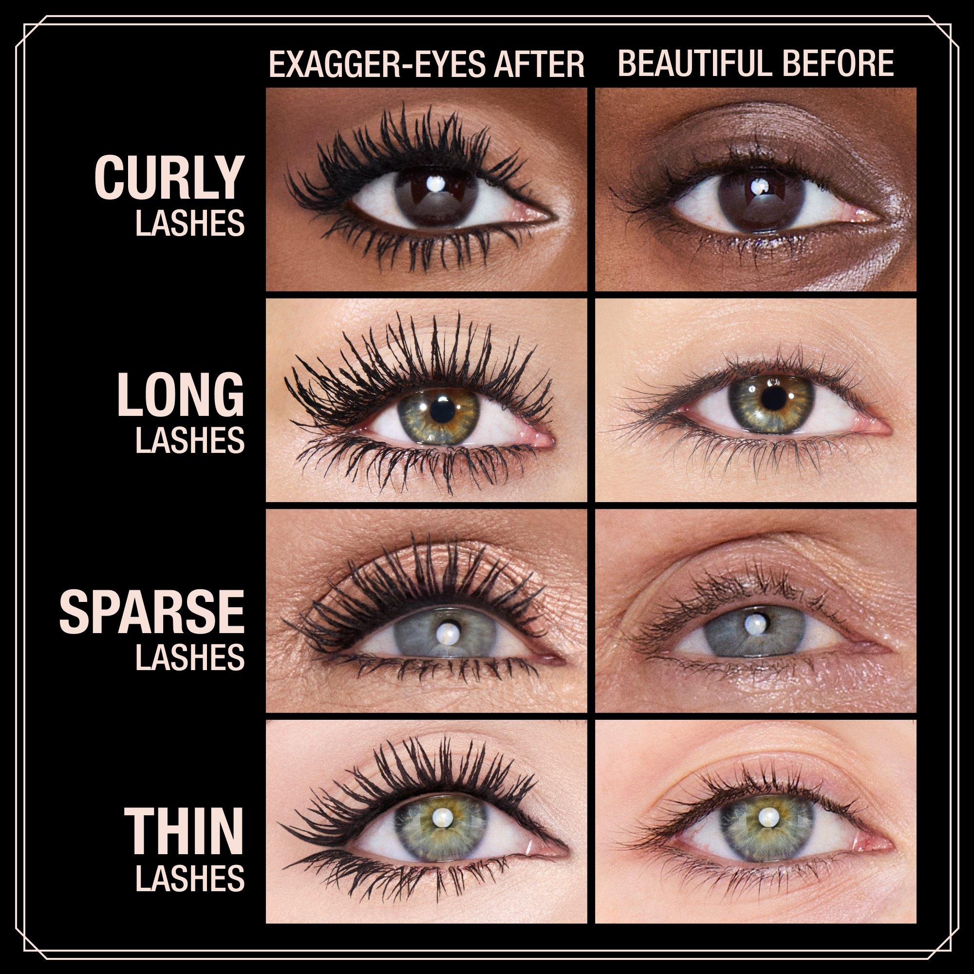 Black - Charlotte Tilbury - EXAGGER-EYES VOLUME MASCARA KIT - 2