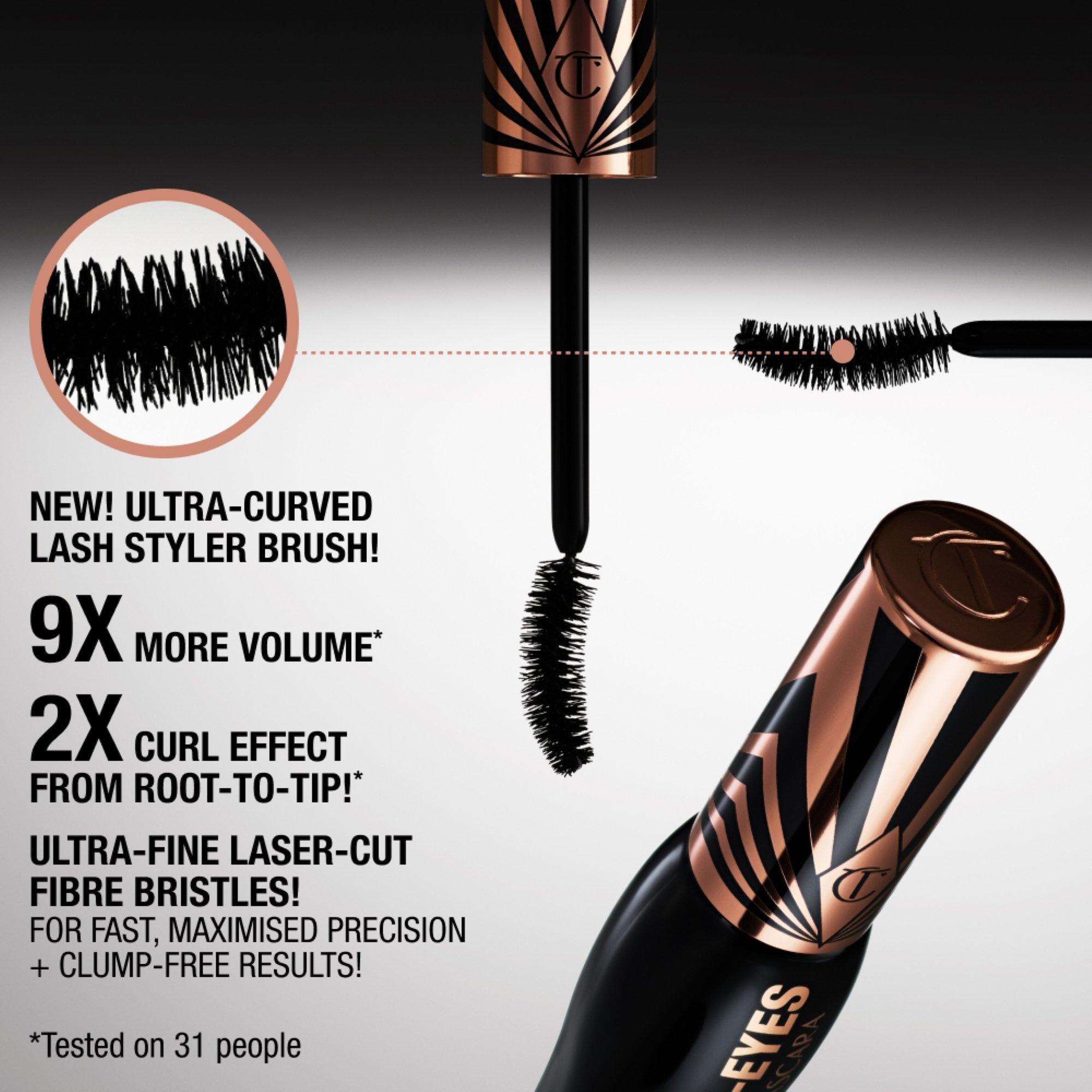 Black - Charlotte Tilbury - EXAGGER-EYES VOLUME MASCARA KIT - 3
