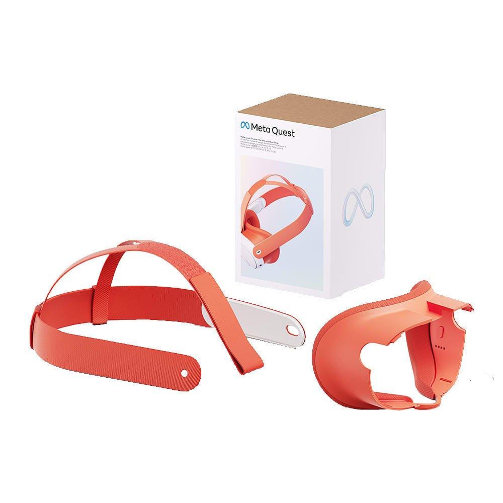 Meta Quest 3 Facial Interface & Headstrap - Orange