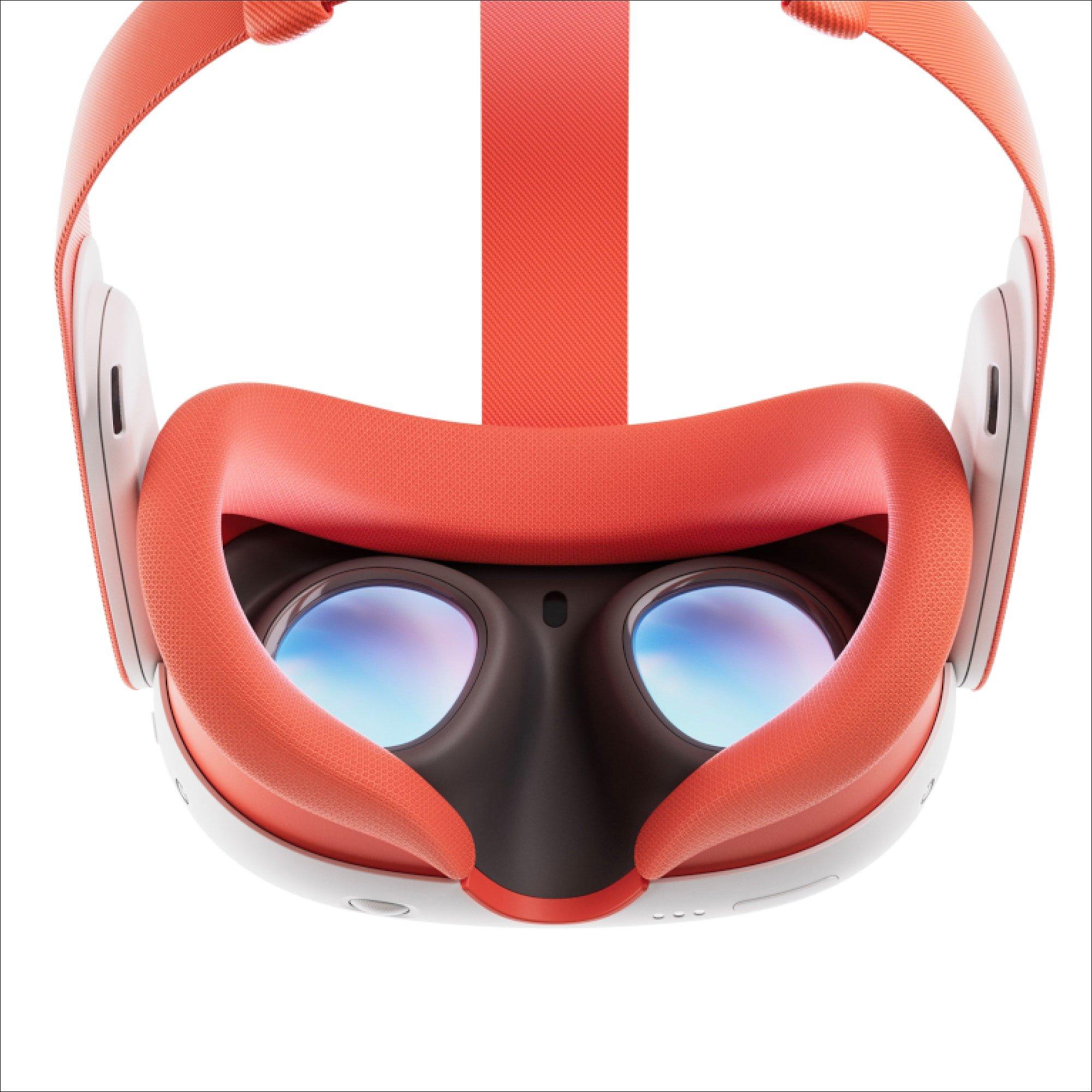 Orange - Meta - Quest 3 Facial Interface & Headstrap - Orange - 4
