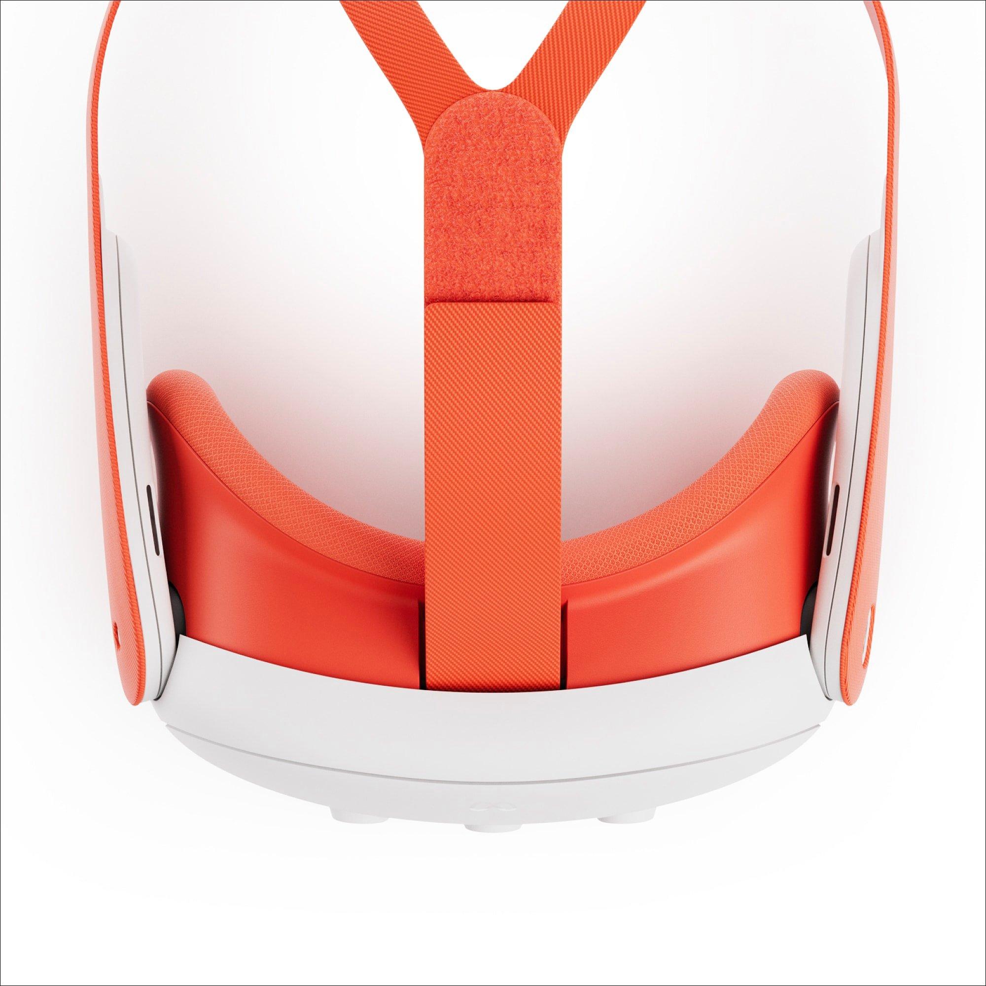 Orange - Meta - Quest 3 Facial Interface & Headstrap - Orange - 5