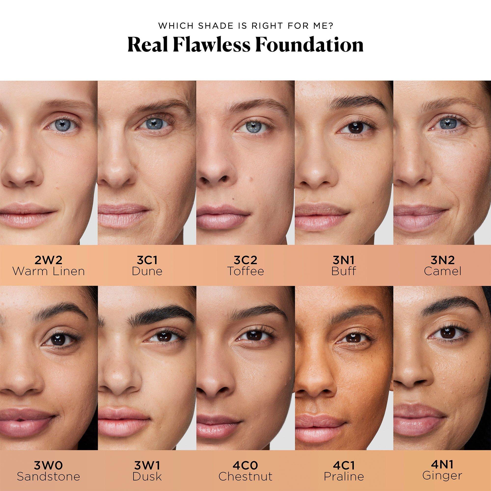 4N1 - Laura Mercier - Real Flawless Weightless Perfecting Foundation - 4